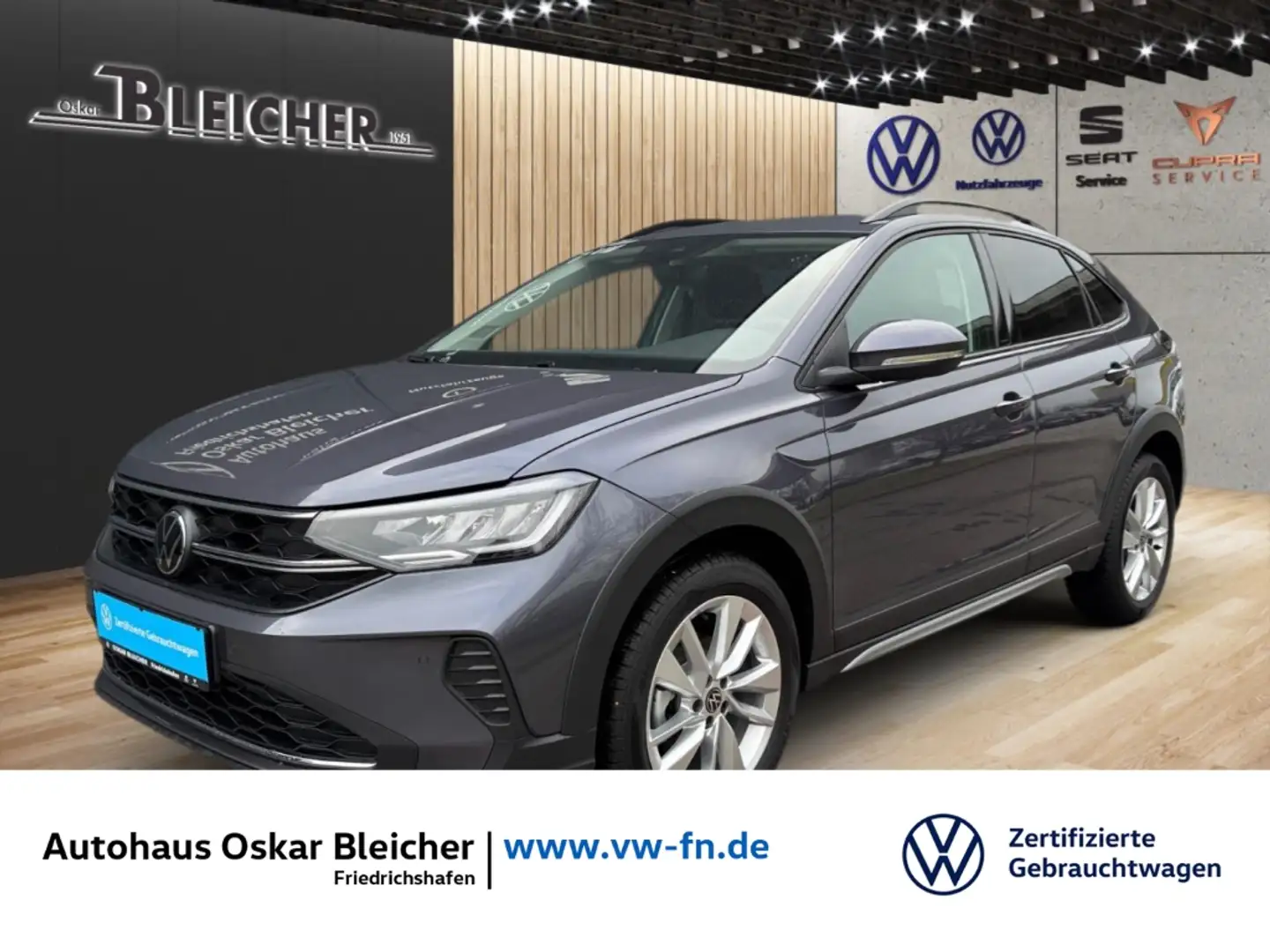 Volkswagen Taigo 1.0 TSI ''Life''  AHK+Navi+Rückfahrkamera Grijs - 1