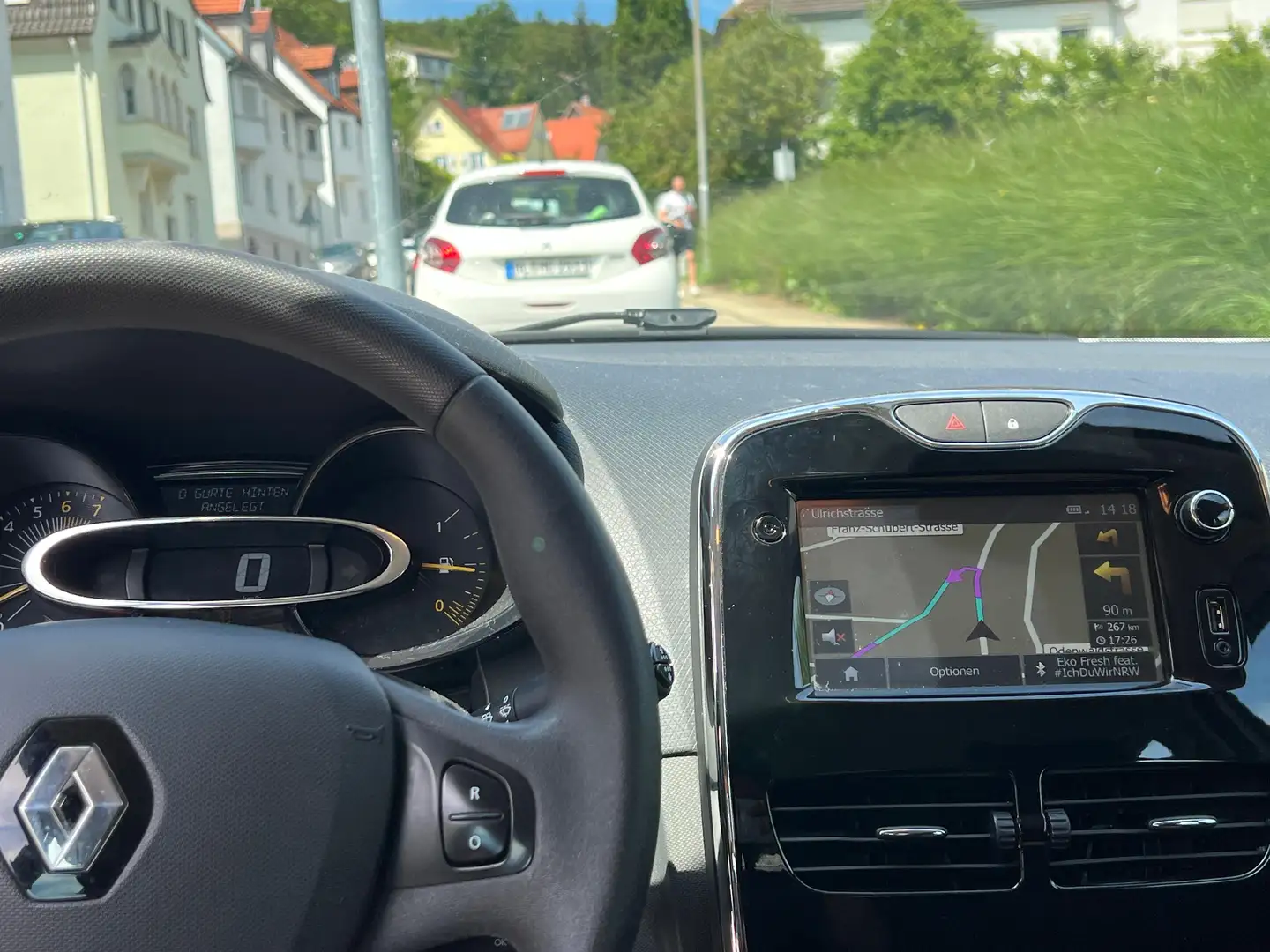 Renault Clio Top gepflegter Renault Clio | Navi  Klima Tempomat Weiß - 1