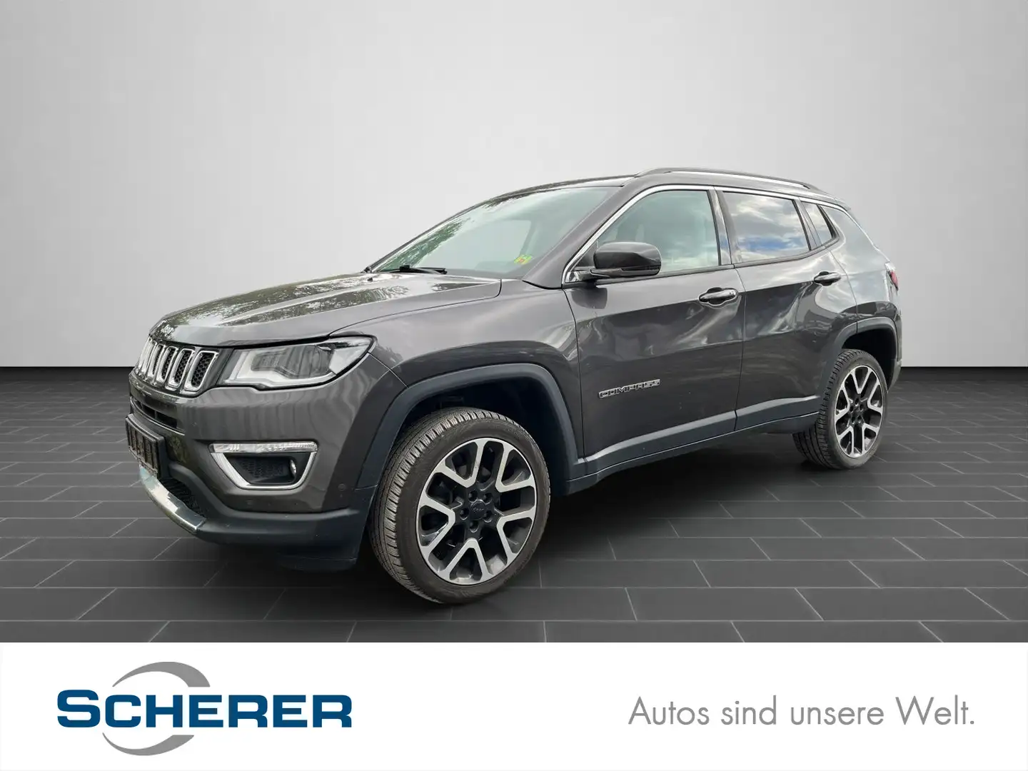 Jeep Compass 2.0 MultiJet Limited 4WD SHZ Keyless Kli Grau - 1