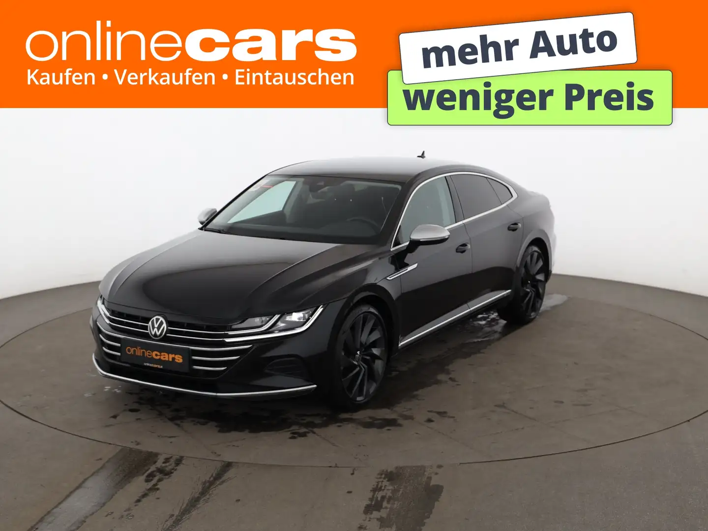 Volkswagen Arteon 2.0 TDI Elegance Aut LED RADAR NAVI LEDER Schwarz - 1