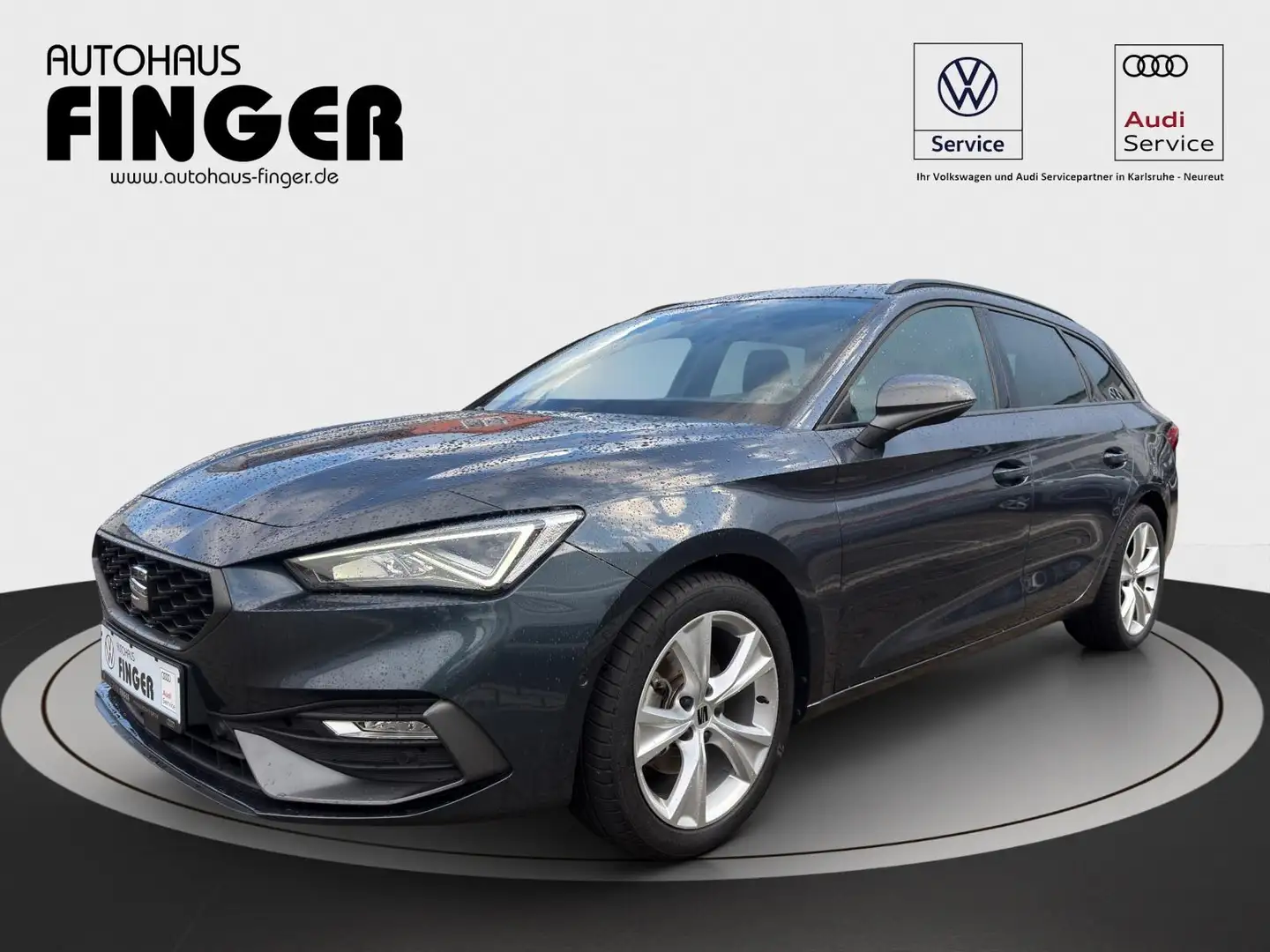 SEAT Leon Sportstourer 1.5 eTSI DSG FR*LED/NAVI/SHZ* Grau - 2