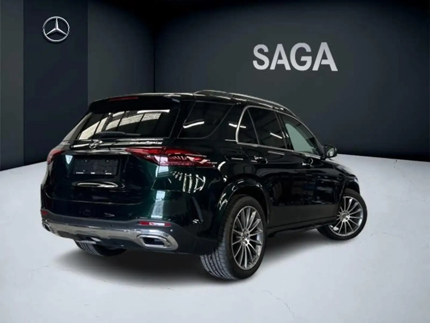 Mercedes-Benz GLE 350 de 4M Pack AMG Airmatic Burmester Pano Groen - 2