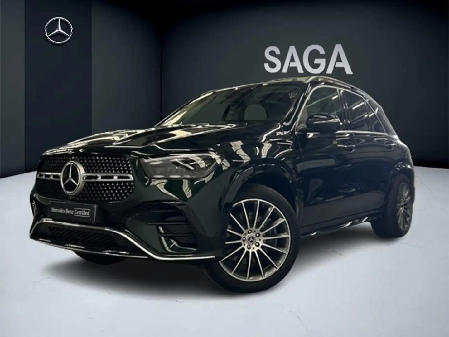 Mercedes-Benz GLE 350 de 4M Pack AMG Airmatic Burmester Pano Groen - 1