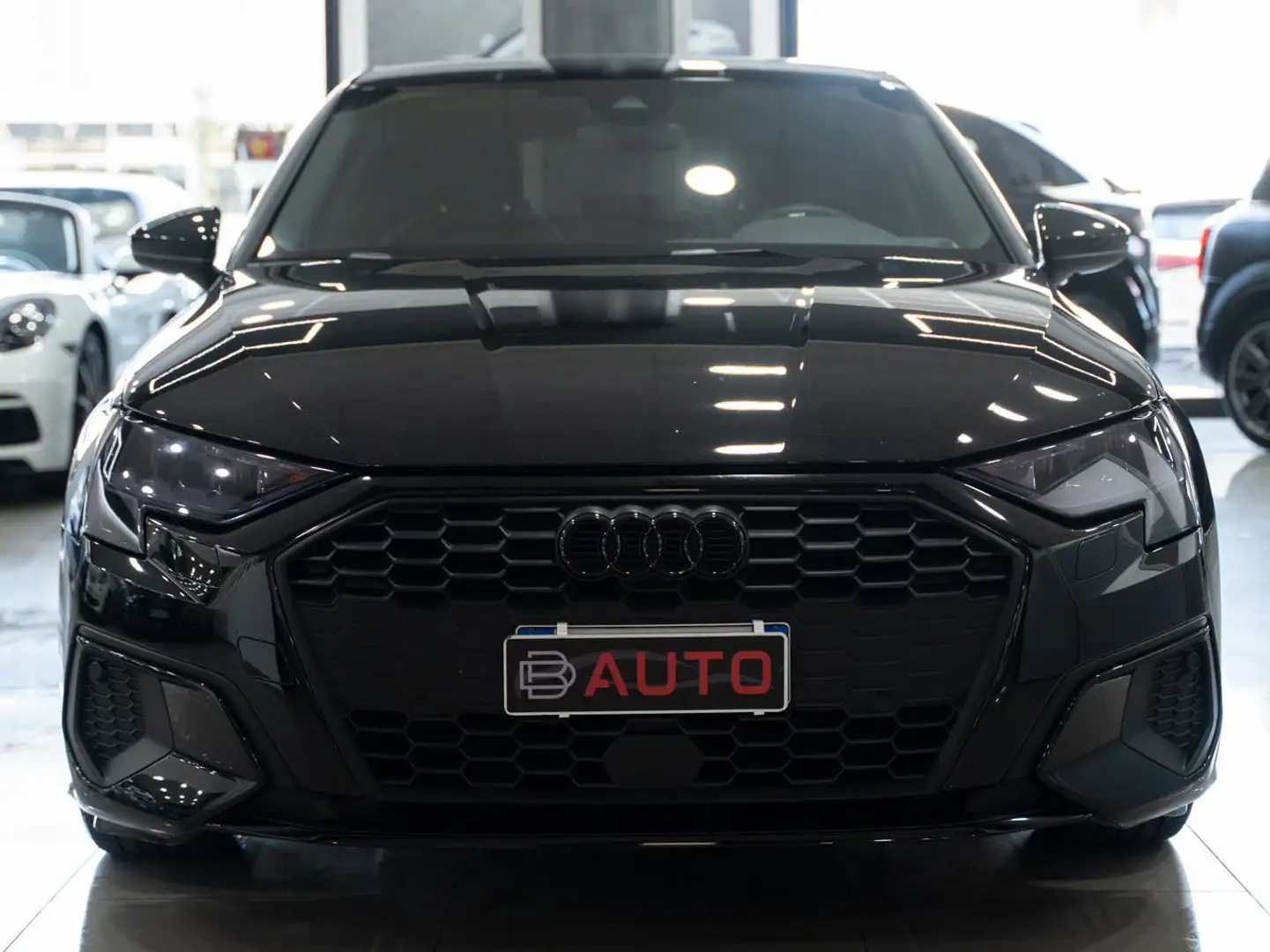 Audi A3 SPB 35 TDI S TRONIC SPORT BLACK EDITION NAVI FULL Nero - 2