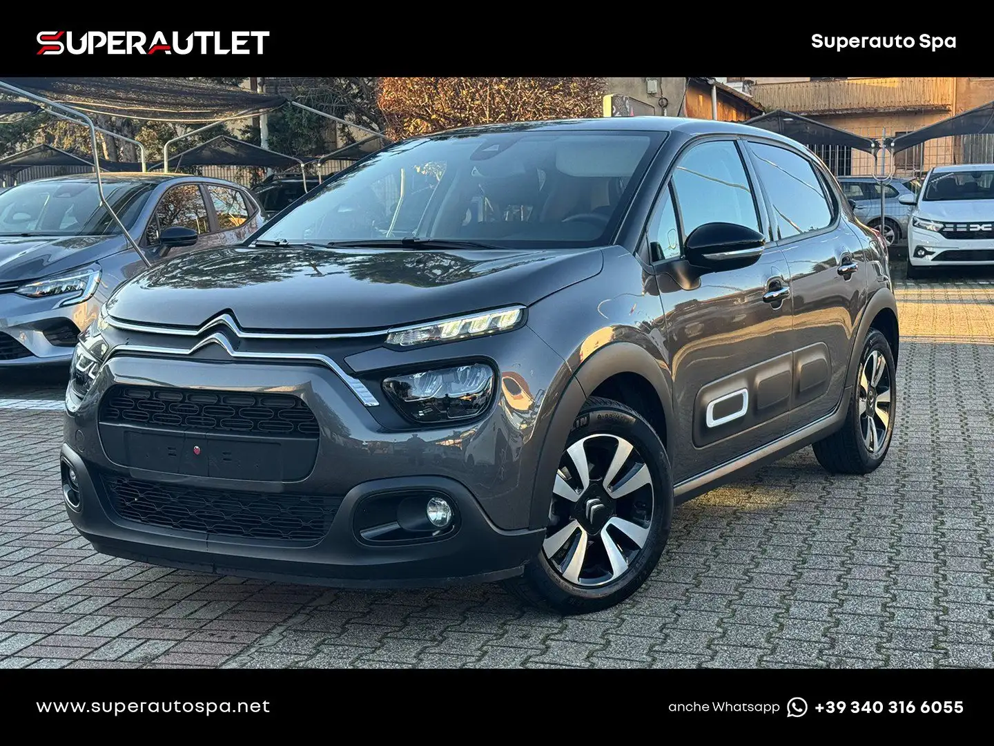 Citroen C3 1.2 PureTech 110cv Max S&S Grigio - 1