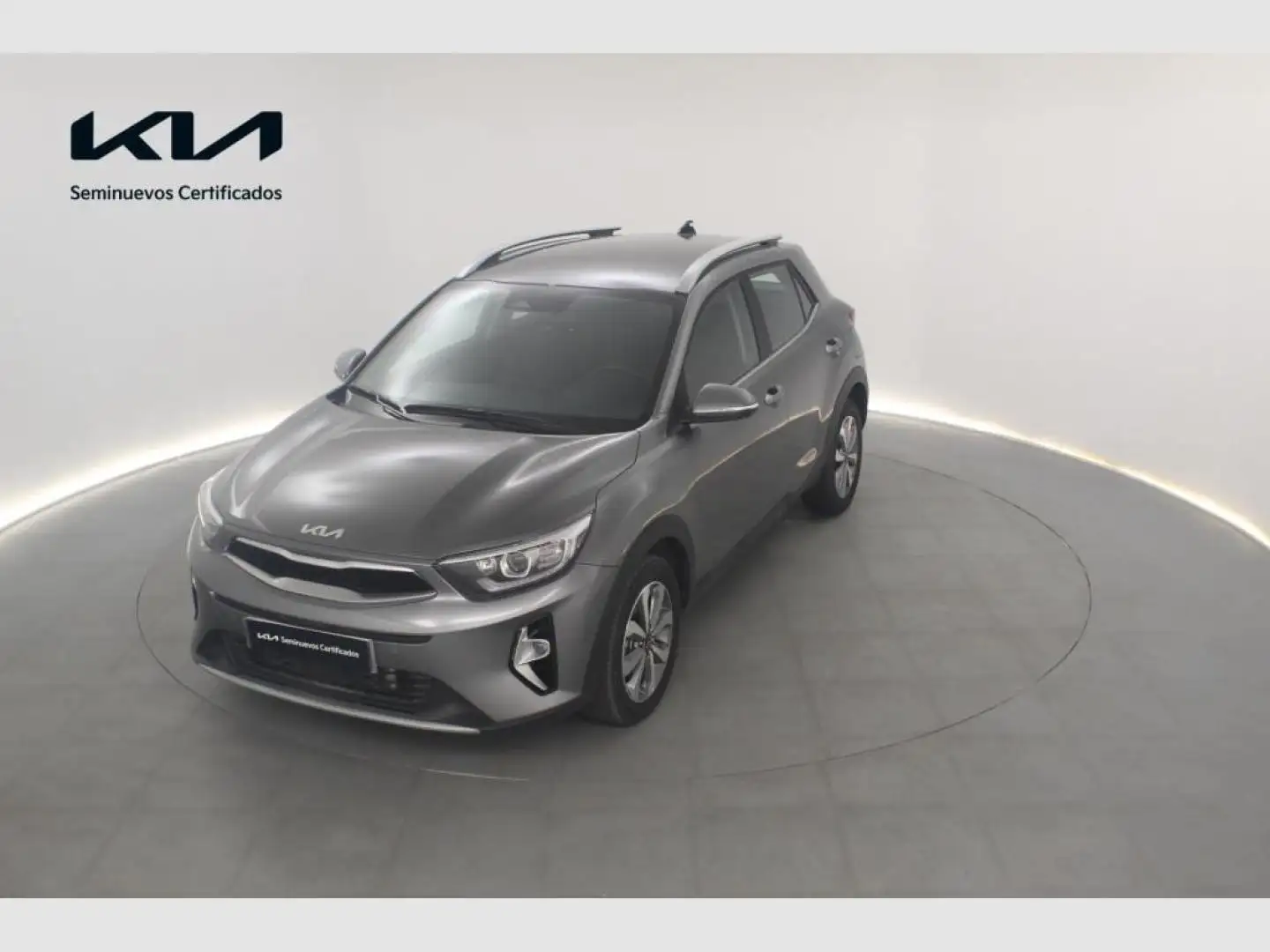 Kia Stonic 1.0 T-GDi MHEV Drive 100 Gris - 1