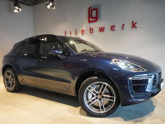 Imagine Porsche Macan Macan Turbo-BRD-Ufrei-Approved 7/26-Pano-Nachtblau
