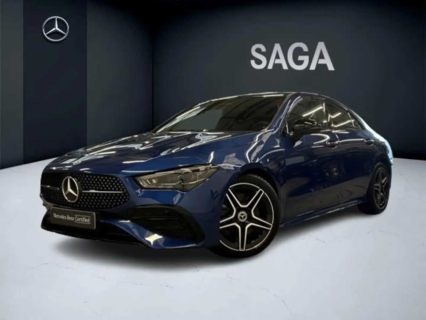 Mercedes-Benz CLA 200 200 d Coupé AMG Pack Night Blau - 1
