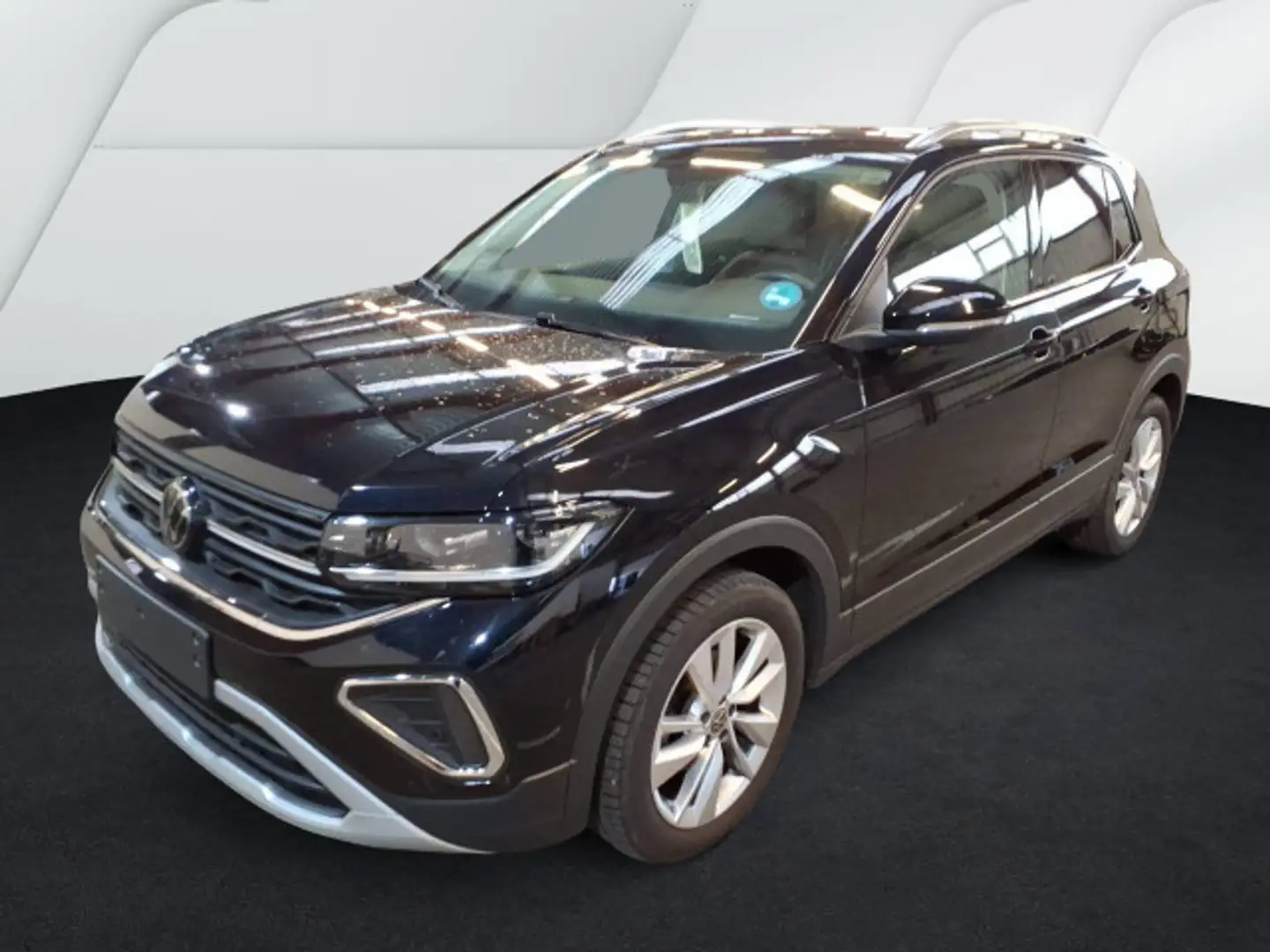 Volkswagen T-Cross 1.0 TSI Style DSG *ACC*NAV*R-CAM*SHZ* Schwarz - 2