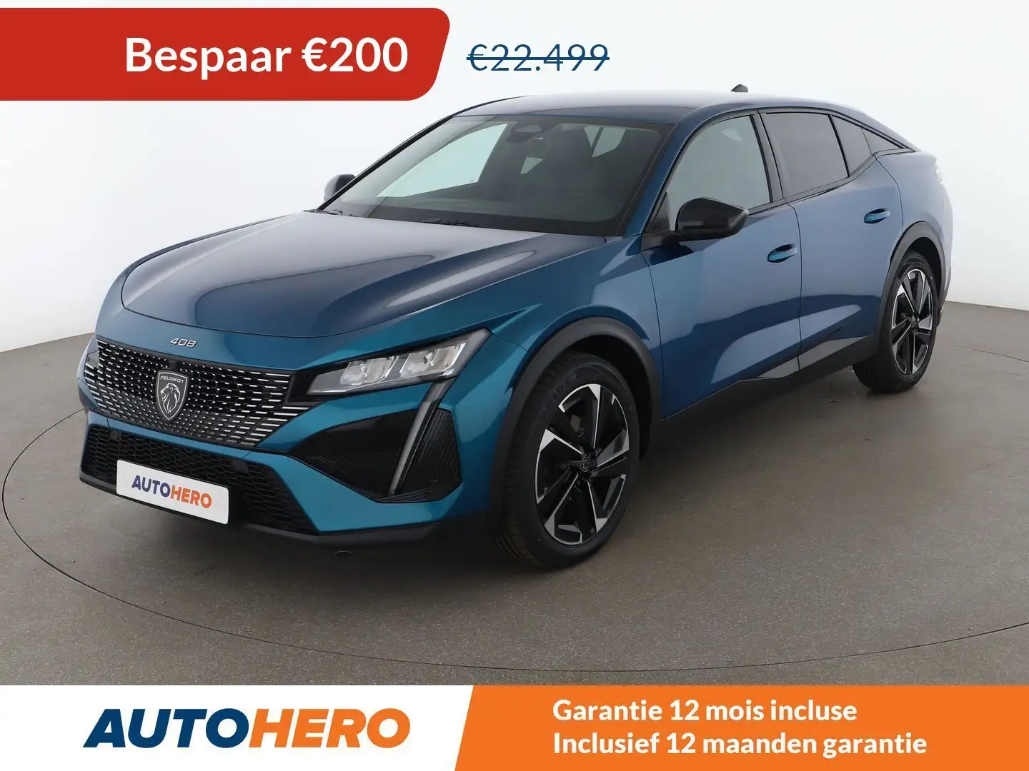 Peugeot 408 1.2 PureTech Allure Pack Bleu - 1