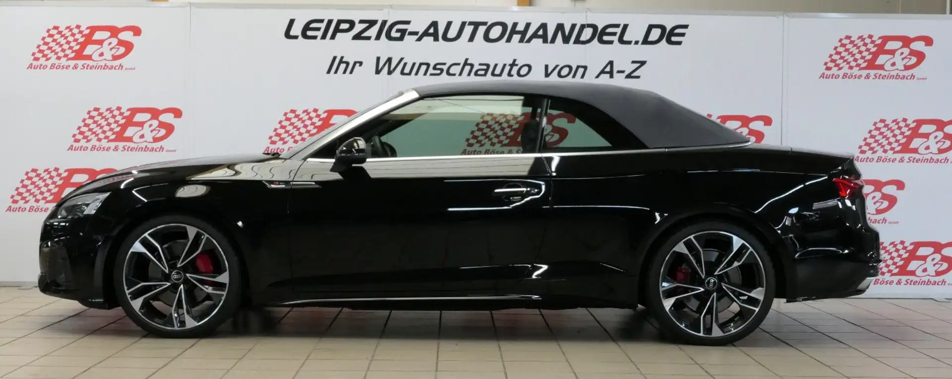 Audi A5 Cabriolet 45 TFSI quattro S line*LASER*LEDER* Nero - 2