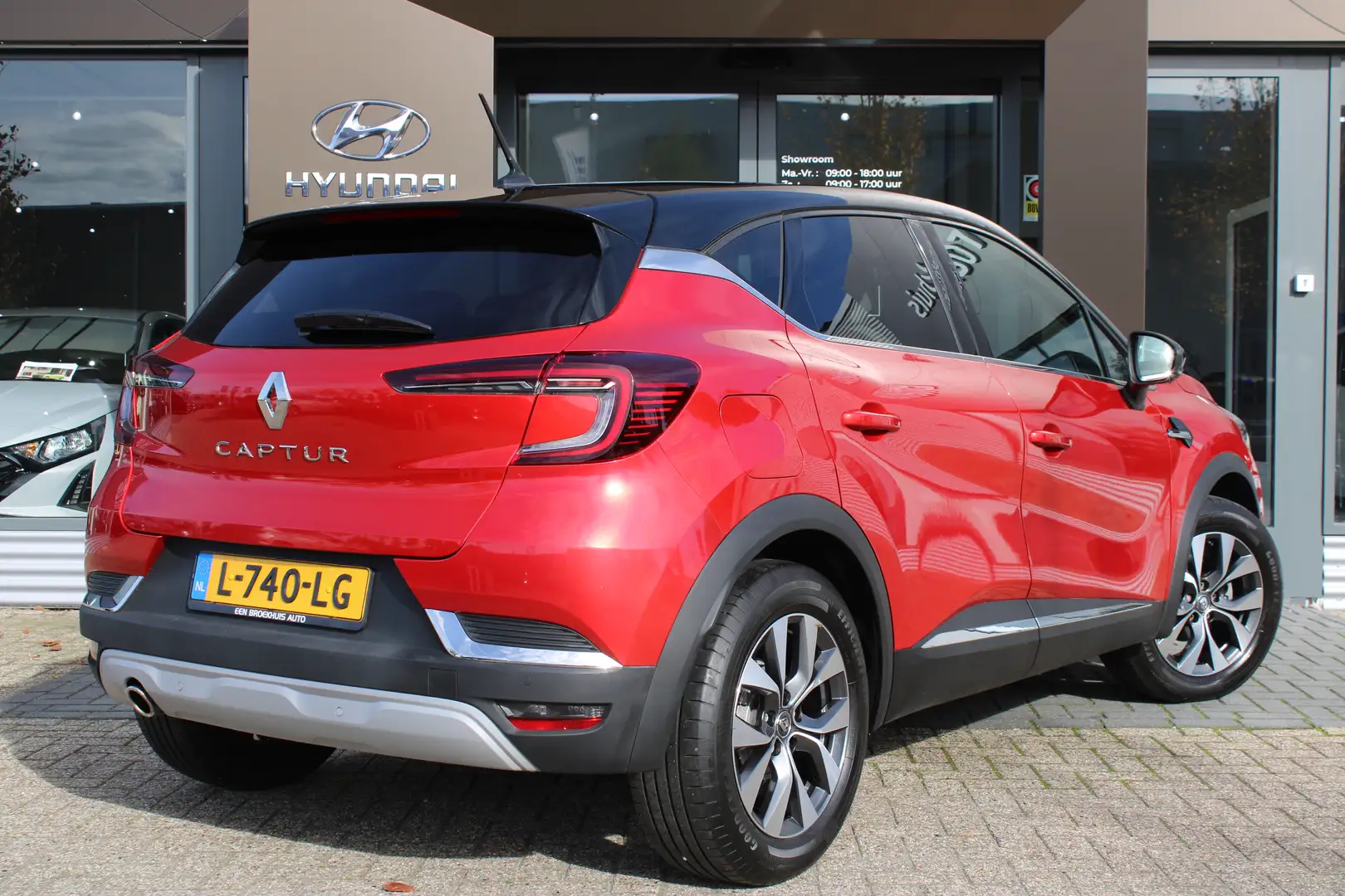 Renault Captur 1.0 TCe 100 Intens | Airco (automatisch) | Cruise Rouge - 2