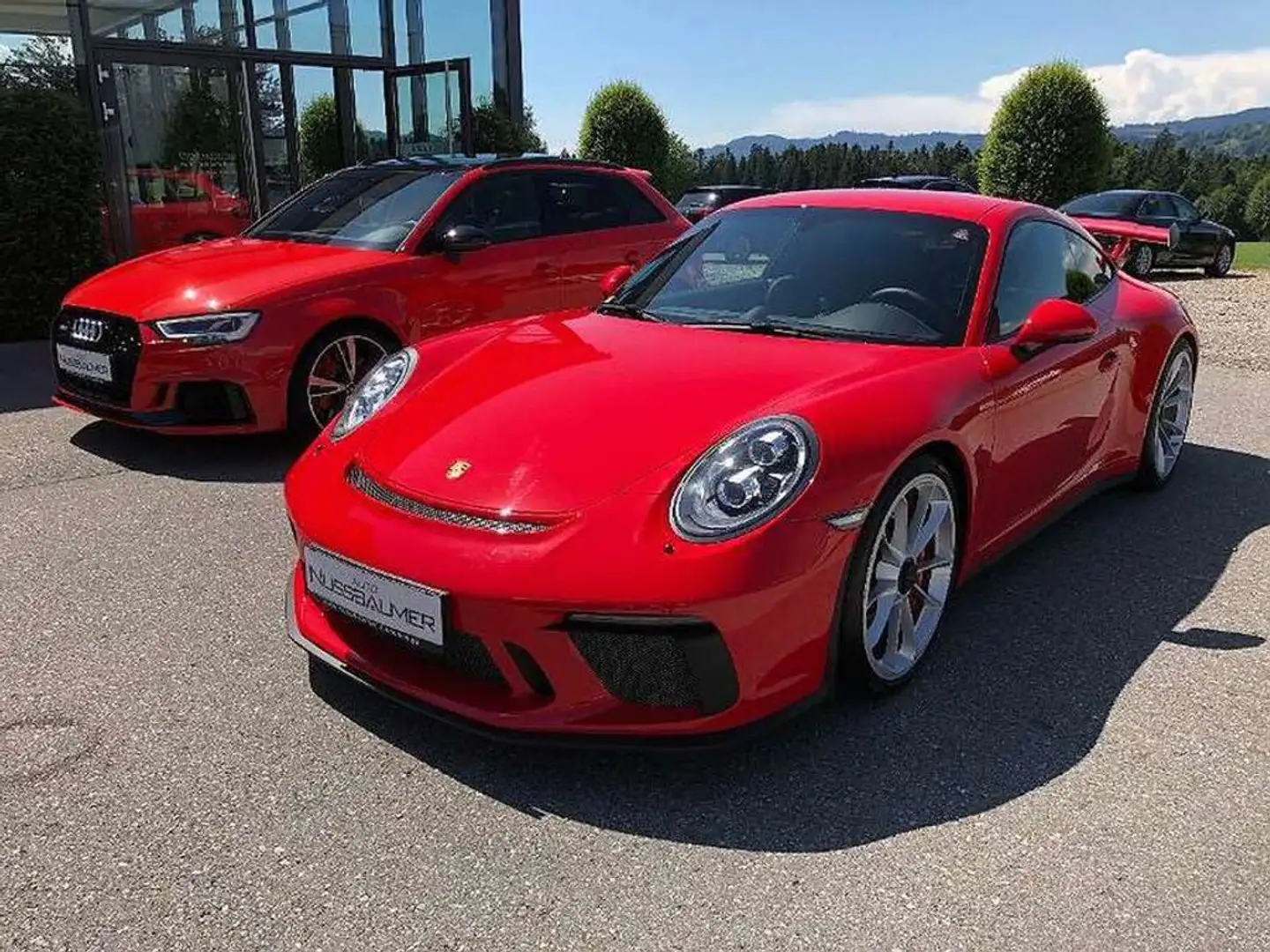 Porsche 911 991.2 GT3 4.0 Vollschalen Lift LED Bose RFK Rot - 2