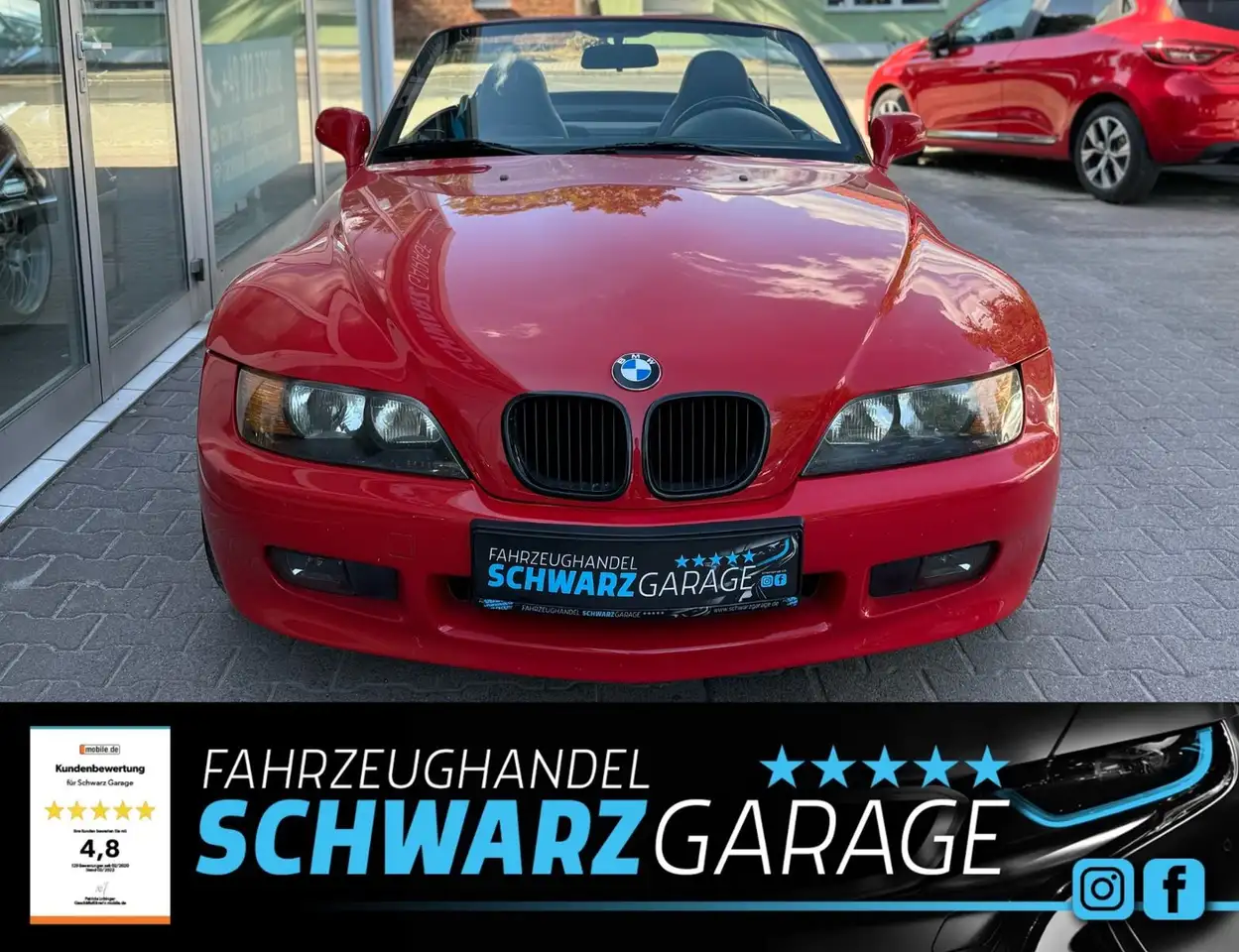 BMW Z3 *SCHNITZER*ALU*TÜV-NEU*TEILLEDER*KLIMA*, foto 3