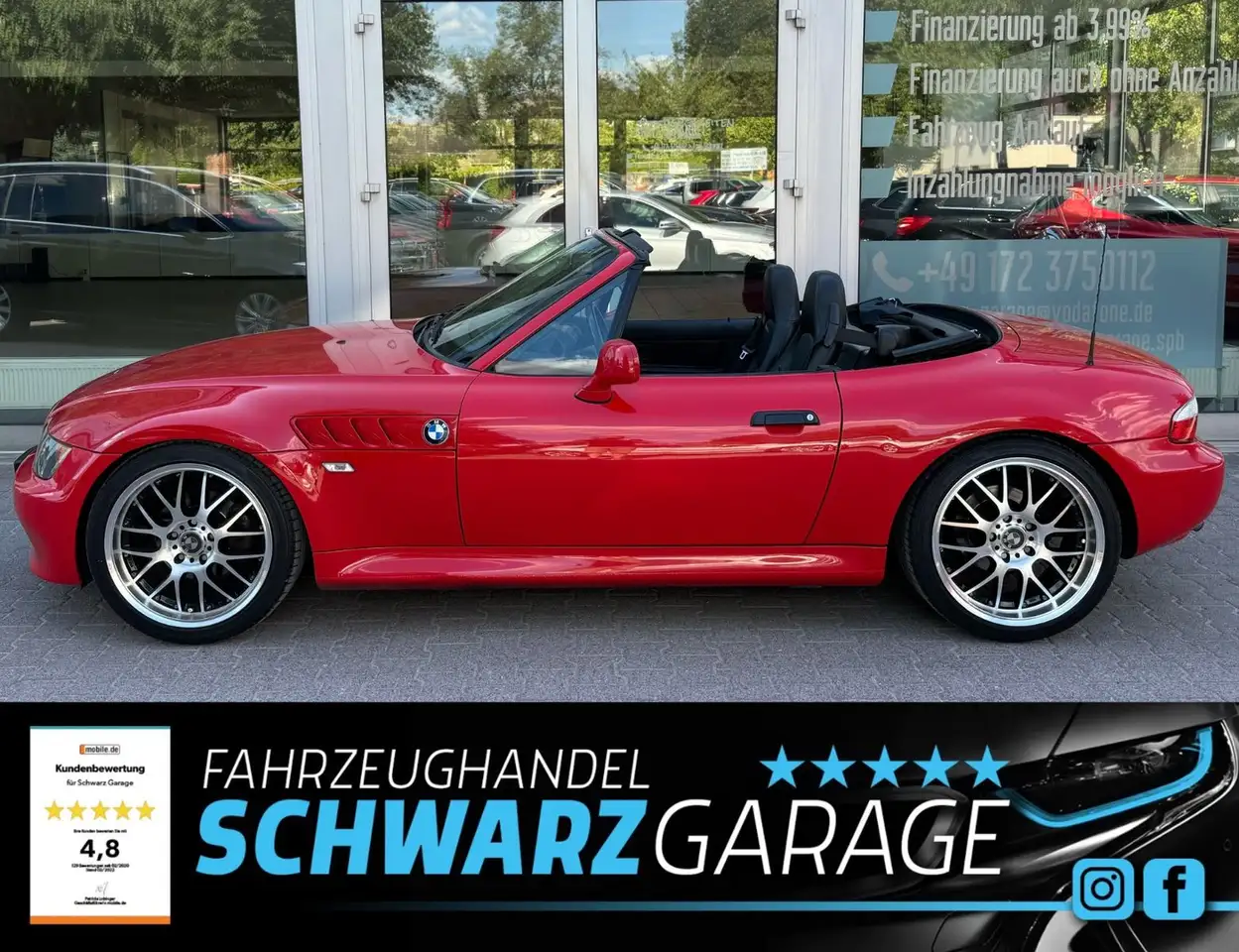 BMW Z3 *SCHNITZER*ALU*TÜV-NEU*TEILLEDER*KLIMA*, foto 4
