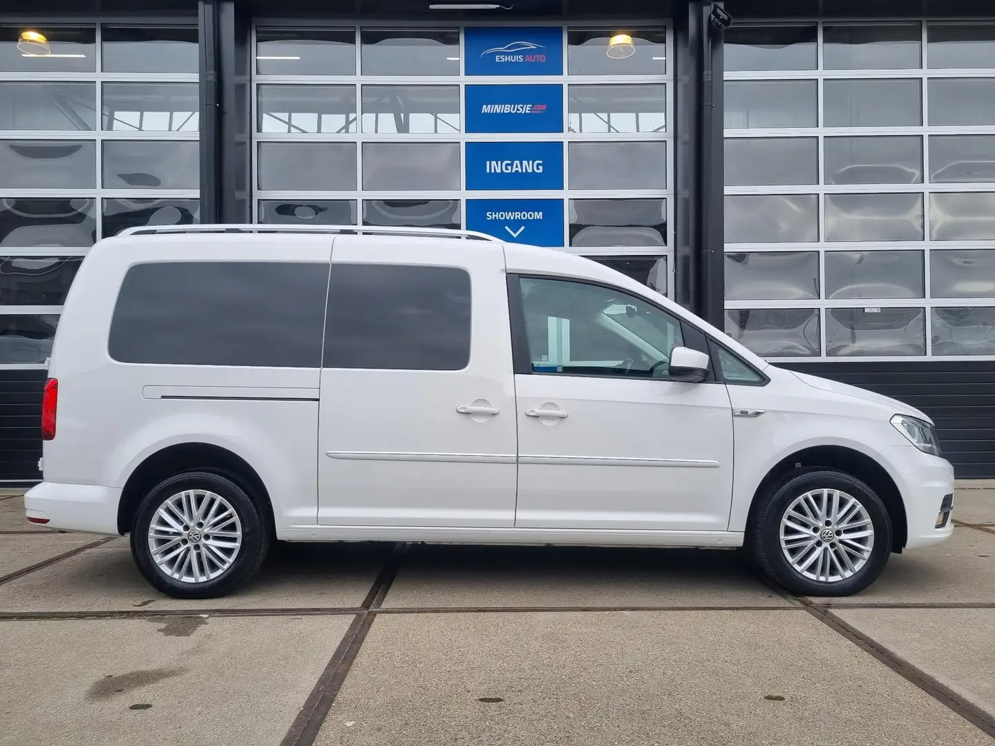 Volkswagen Caddy Maxi 1.4 TSI Highline DSG-Aut. ALCANTARA / AIRCO E Weiß - 2