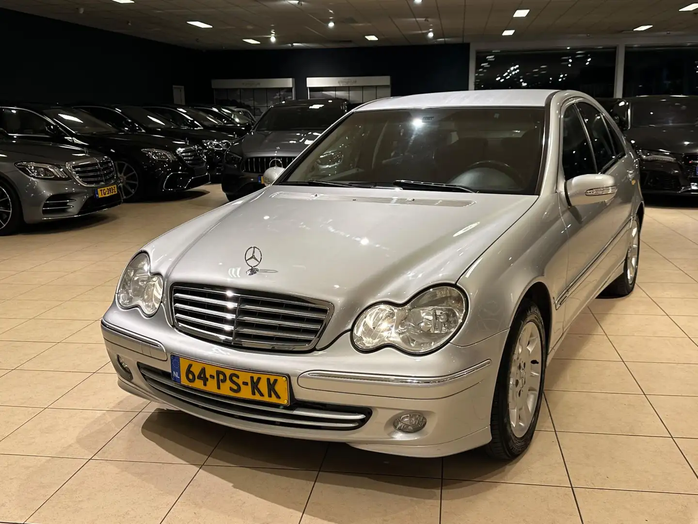 Mercedes-Benz C 200 C200 CDI Elegance|NAP|1e Eigenaar|Dealer-ondh|Tops Grau - 2