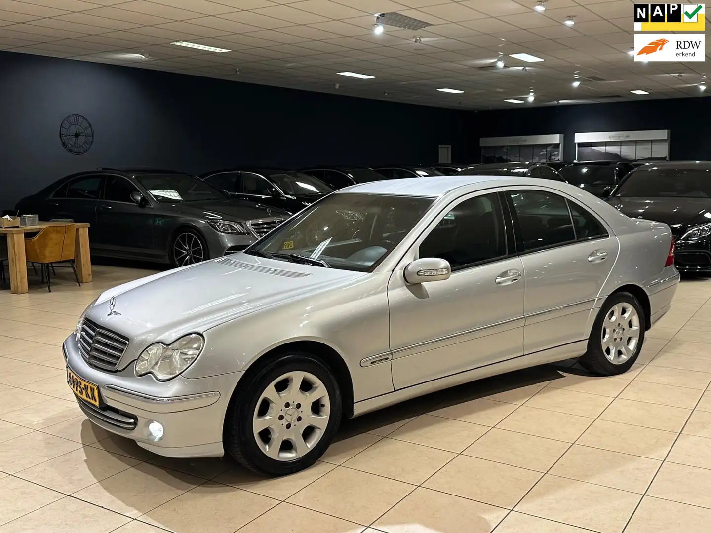Mercedes-Benz C 200 C200 CDI Elegance|NAP|1e Eigenaar|Dealer-ondh|Tops Grau - 1