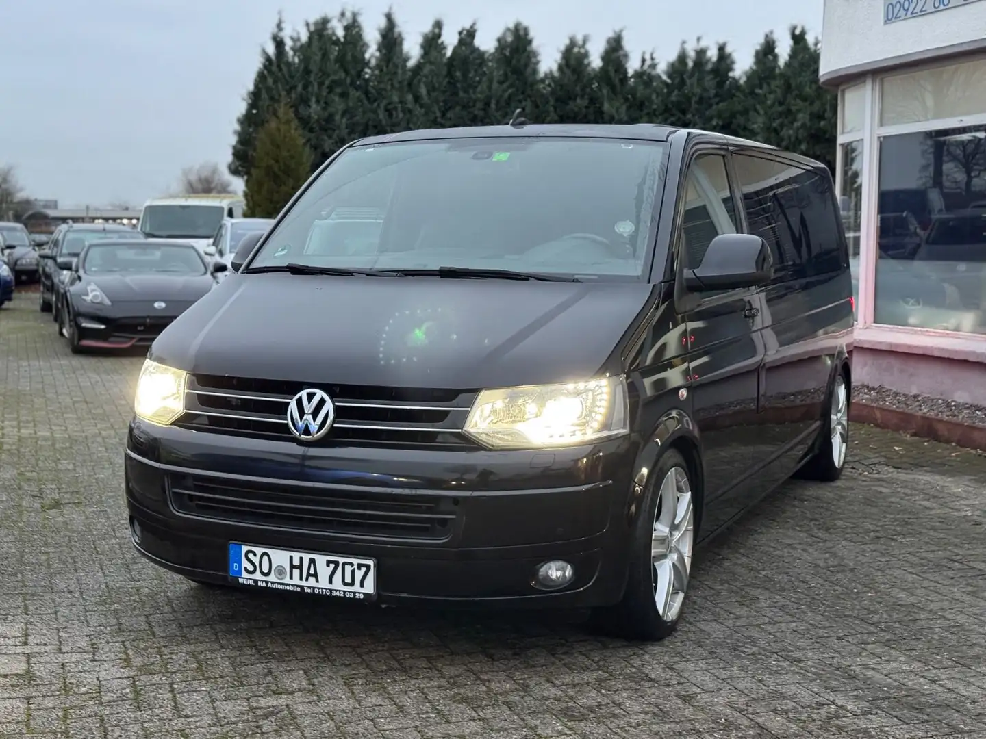 Volkswagen T5 Transporter T5 LUXUS Multivan Comfortl. lang KLASSEN Schwarz - 2
