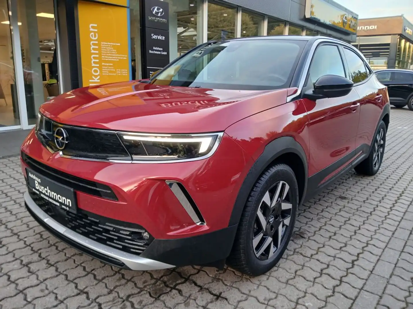 Opel Mokka-E Elegance +NAVI+KEYLESS+DRIVE-ASSIST-PLUS+ Rouge - 1