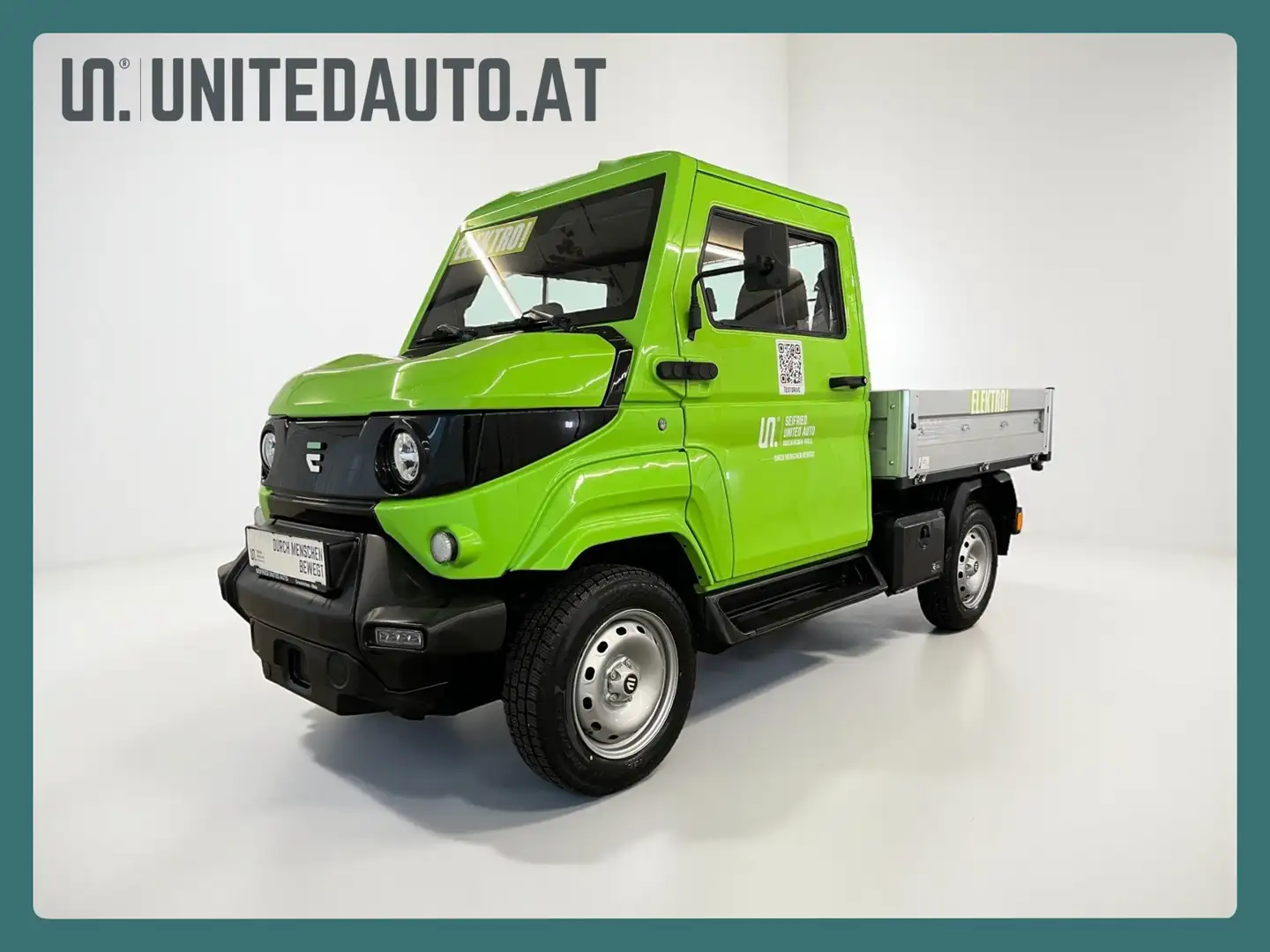 Evum aCar Pritsche inkl. 6 Zurrösen Grün - 1