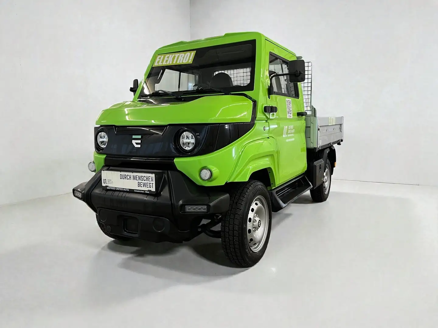 Evum aCar Pritsche Allrad mit Aufprallgitter Grün - 2