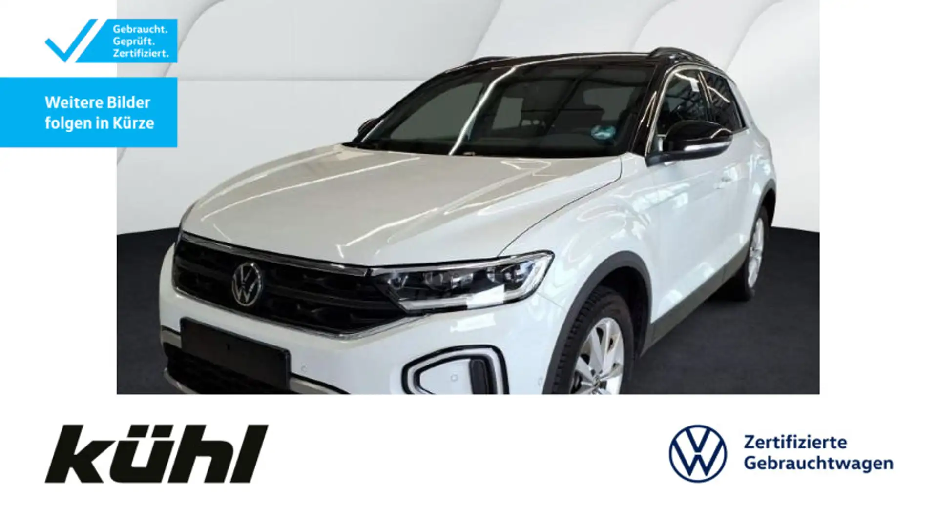 Volkswagen T-Roc 2.0 TDI DSG Goal LED+ IQ.Drive ACC Kessy K Weiß - 1