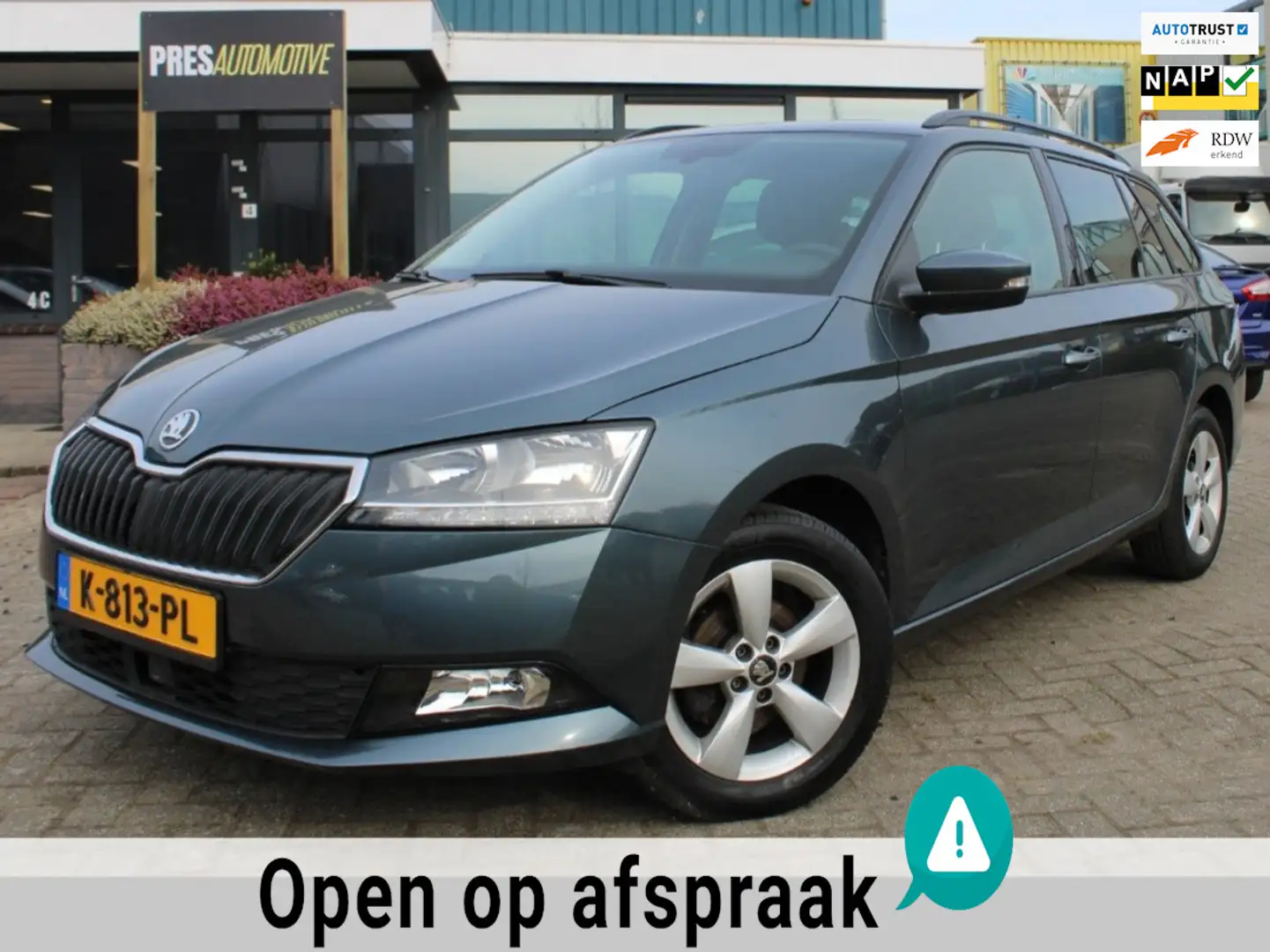 Skoda Fabia Combi 1.0 TSI Ambition Grijs - 1