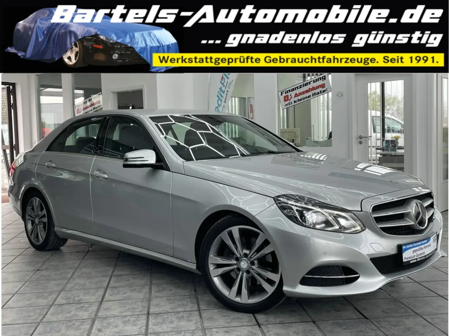 Mercedes-Benz E 250 CGI BE Avantgarde, 2.Hand, Leder, LED, ACC Silber - 1