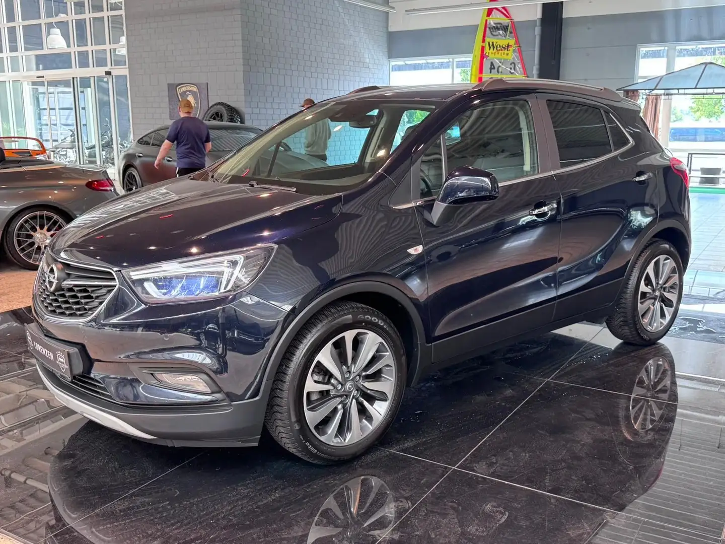 Opel Mokka X MokkaX Ultimate LED Tempo Bose Leder Navi Kamera Blau - 1
