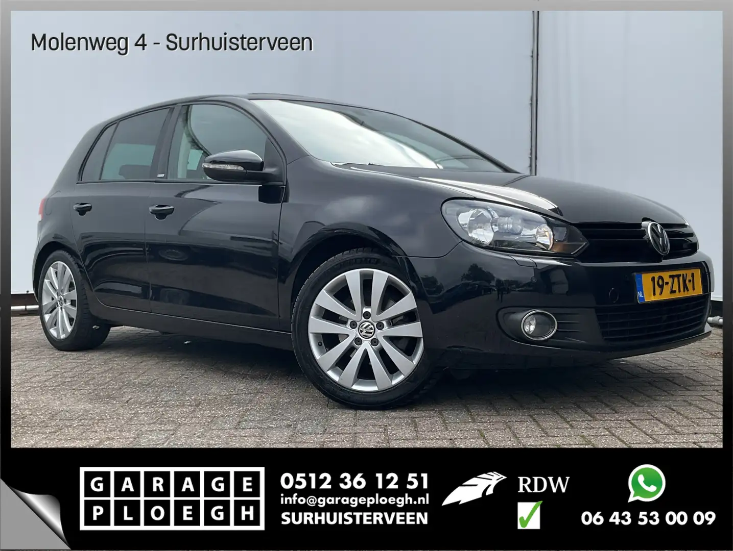 Volkswagen Golf 1.2 TSI Highline BlueMotion Pano Nav/Cruise Stoelv Negro - 1