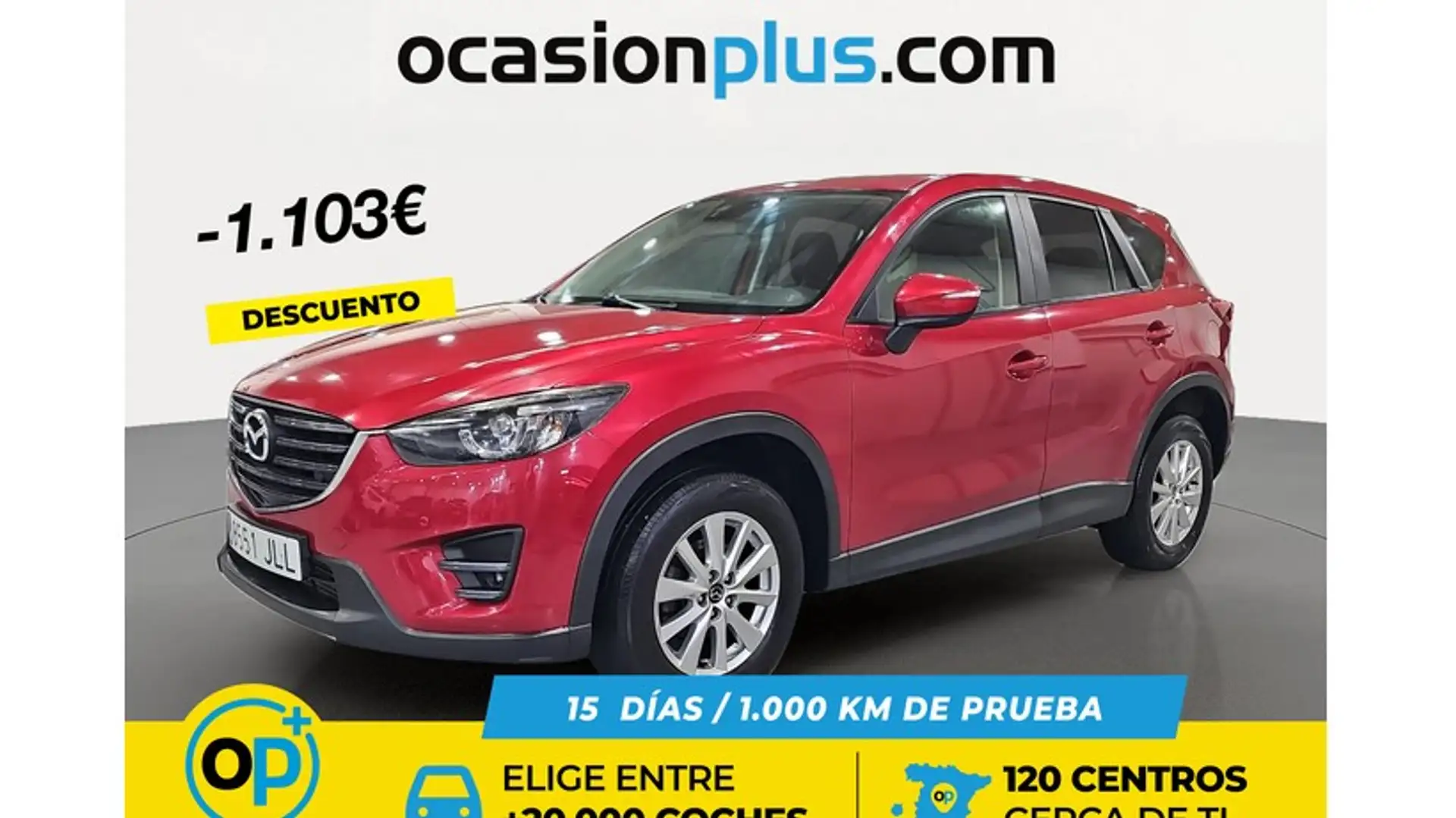 Mazda CX-5 2.2DE Style+ 2WD 150 Rojo - 1