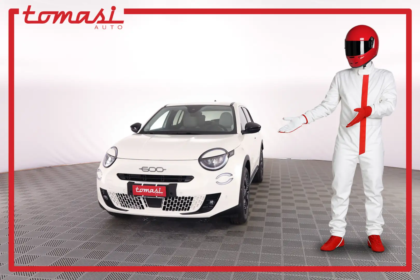 Fiat 600 600 Hybrid 110 CV DCT MHEV La Prima Weiß - 1