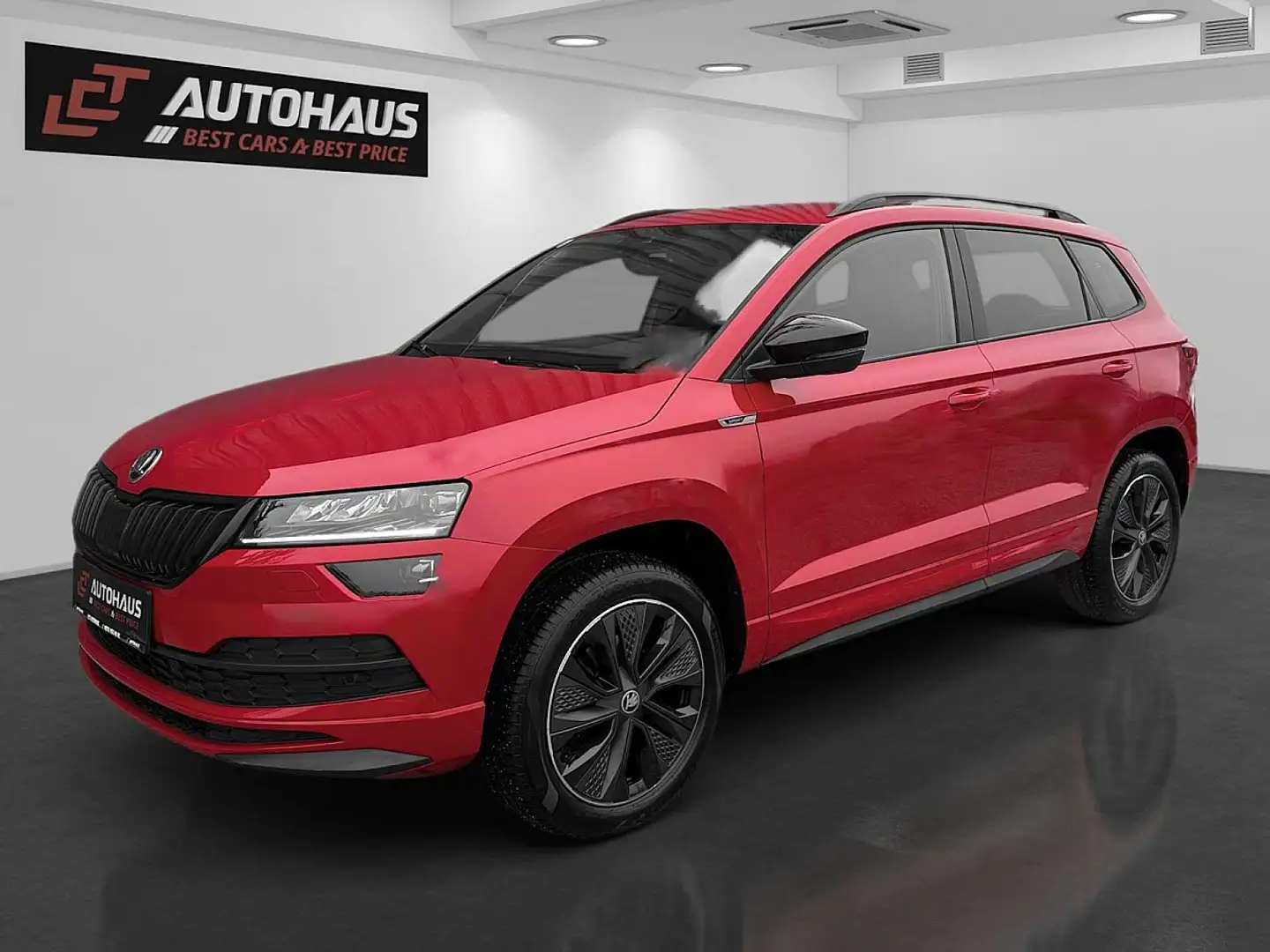 Skoda Karoq 1,6 TDI | SPORT LINE | TOP AUSSTATTUNG | Rot - 1