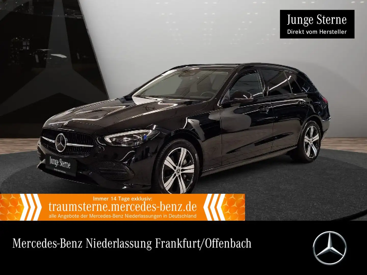 Mercedes-Benz C 300 e T AVANTG+NIGHT+KAMERA+KEYLESS+9G Schwarz - 1