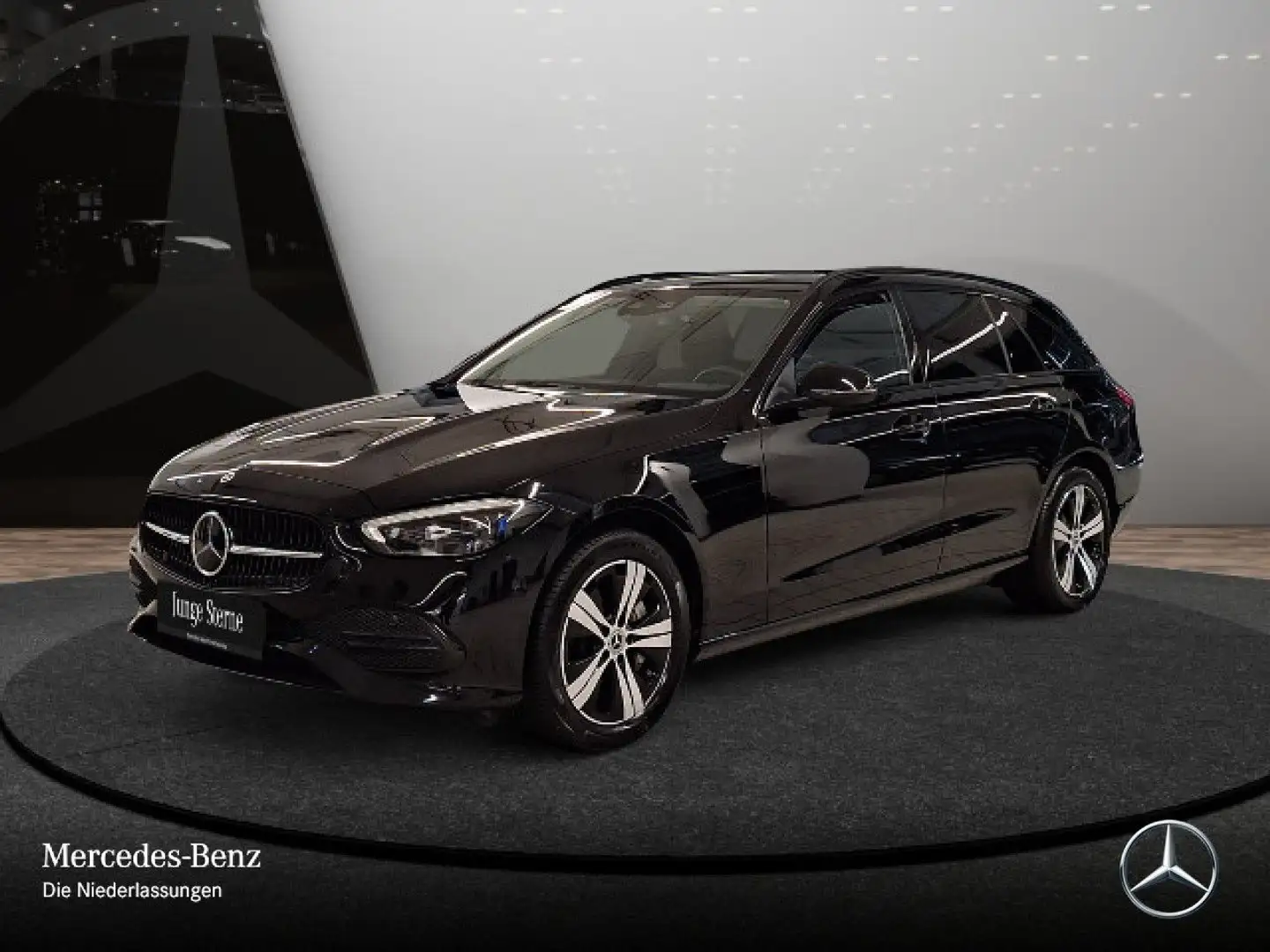 Mercedes-Benz C 300 e T AVANTG+NIGHT+KAMERA+KEYLESS+9G Schwarz - 2