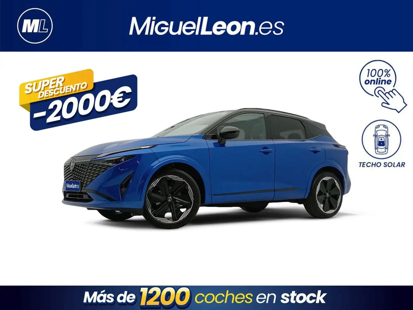 Nissan Qashqai DIG-T 103kW N-Connecta Azul - 1