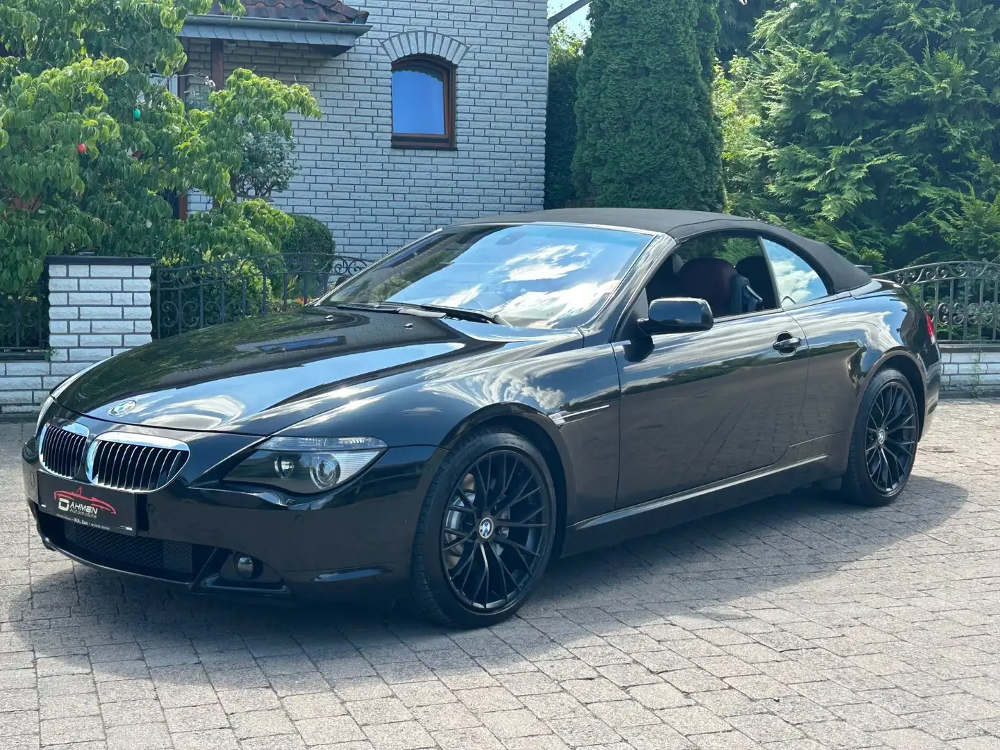 BMW 645 ci Cabrio*1.Hand*Exklusiv*Top Historie Noir - 2