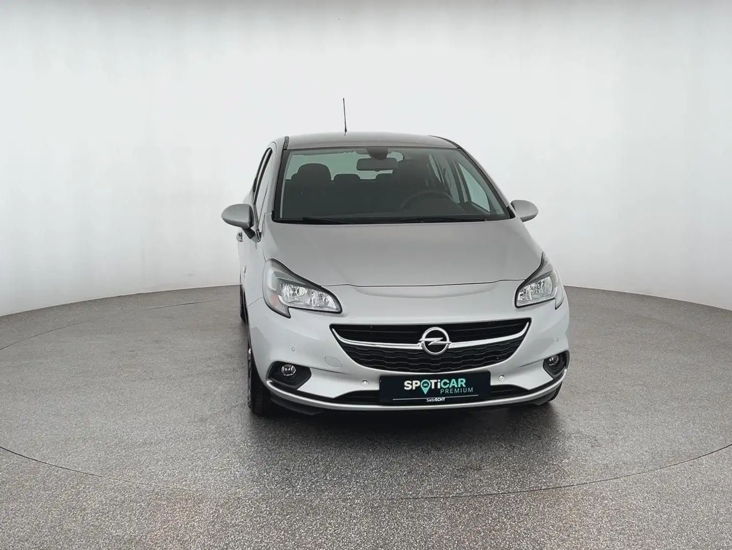 Opel Corsa E 120 Jahre 1.4*LKH*SHZ*RFK*uvm Argent - 2