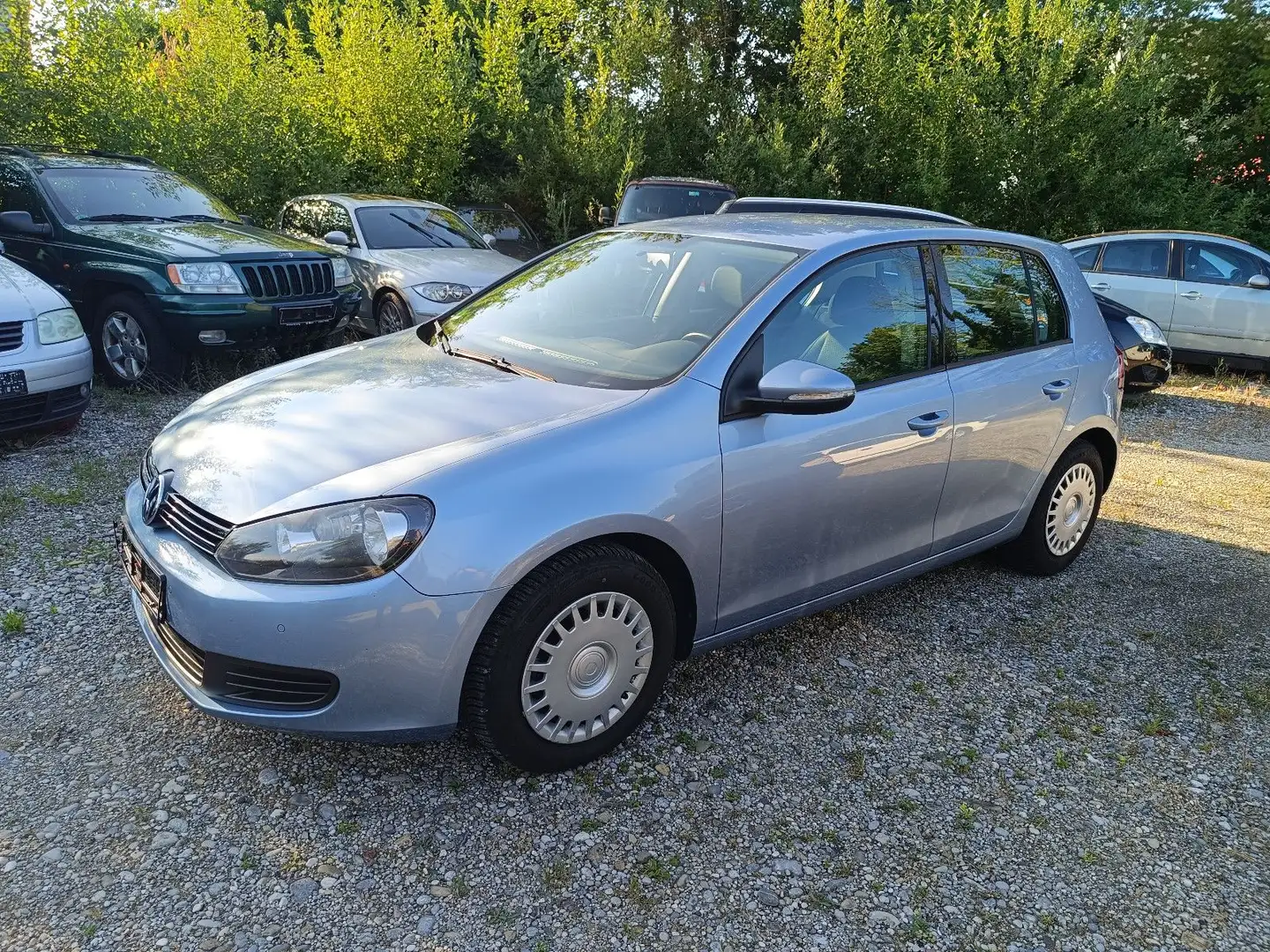 Volkswagen Golf VI 1.6 Comftl. DSG "114500 km*ZR+KD+HU:neu" Blau - 1