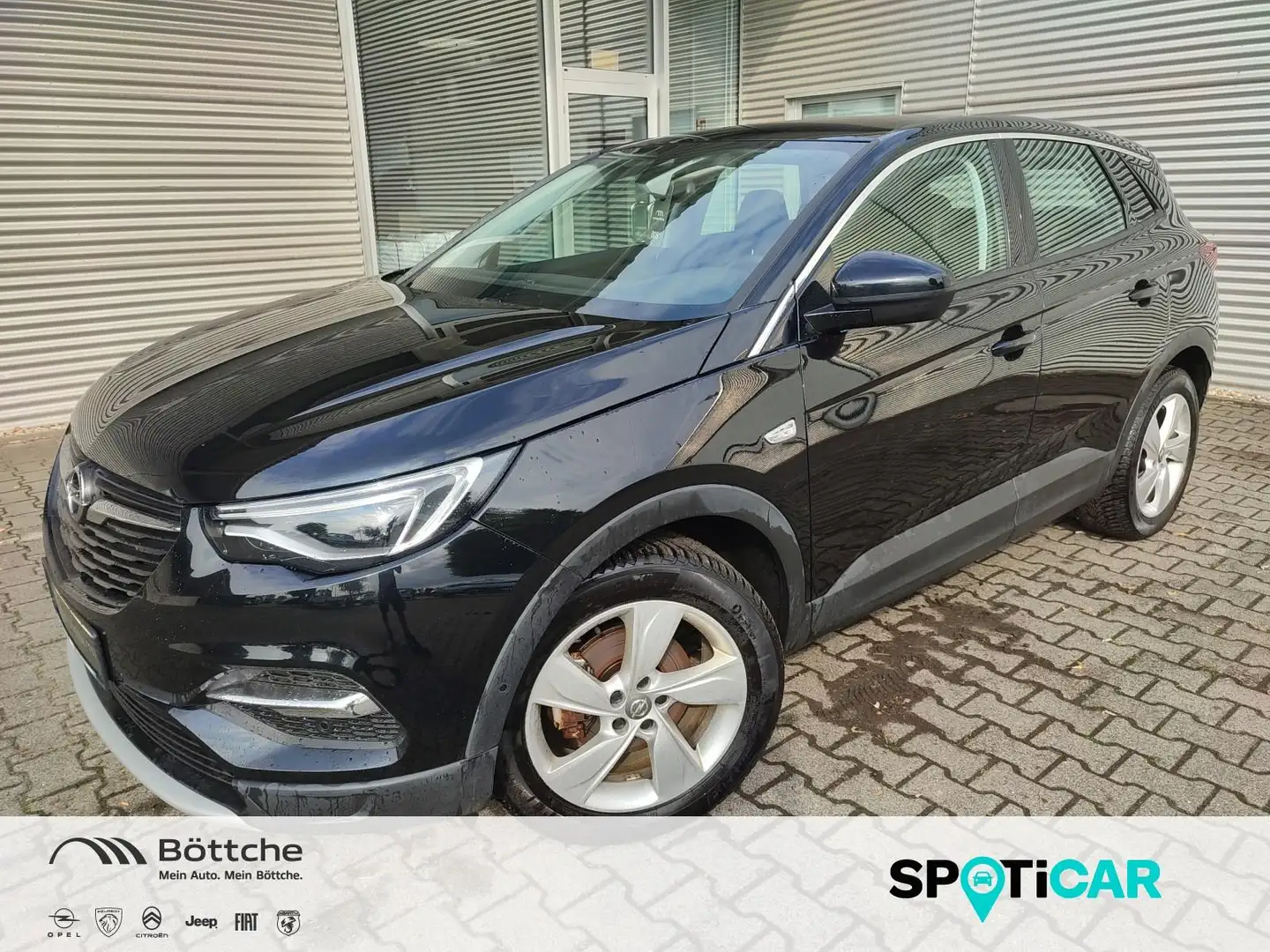 Opel Grandland X 1.2 Innovation LED*NAVI*KAMERA*TEILLEDER Noir - 1