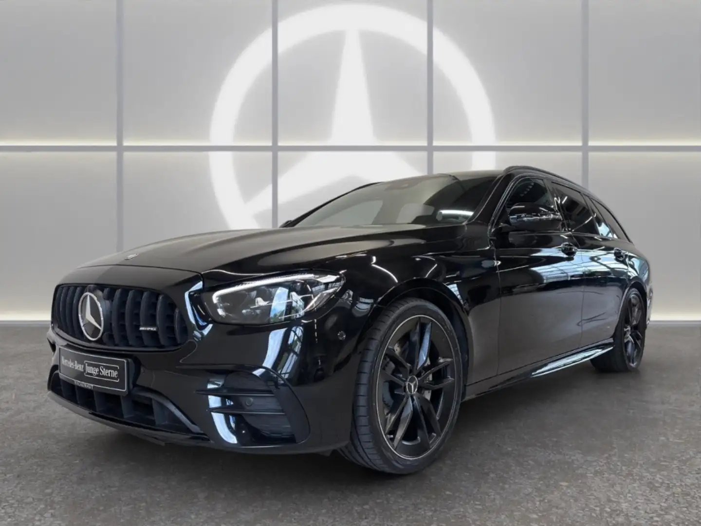 Mercedes-Benz E 53 AMG 4M+ T DRIVER+PERF.ABG+NIGHT+AHK+RFK+BUS Schwarz - 1