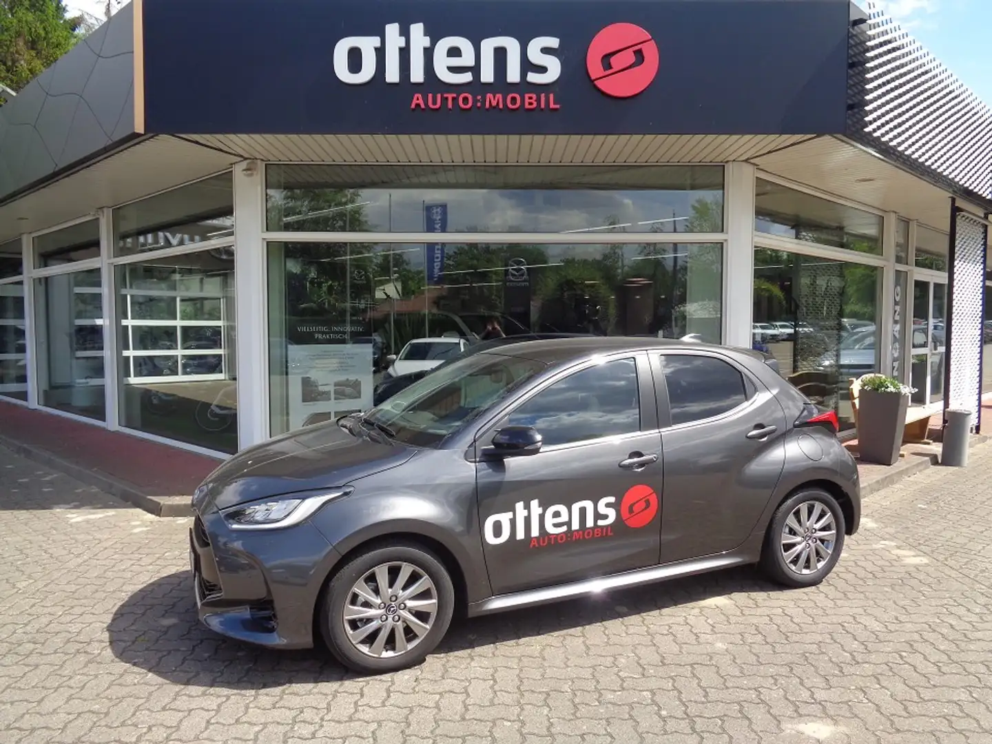 Mazda 2 Hybrid 1.5L VVT-i 116 PS CVT AL-SELECT PD Grau - 1