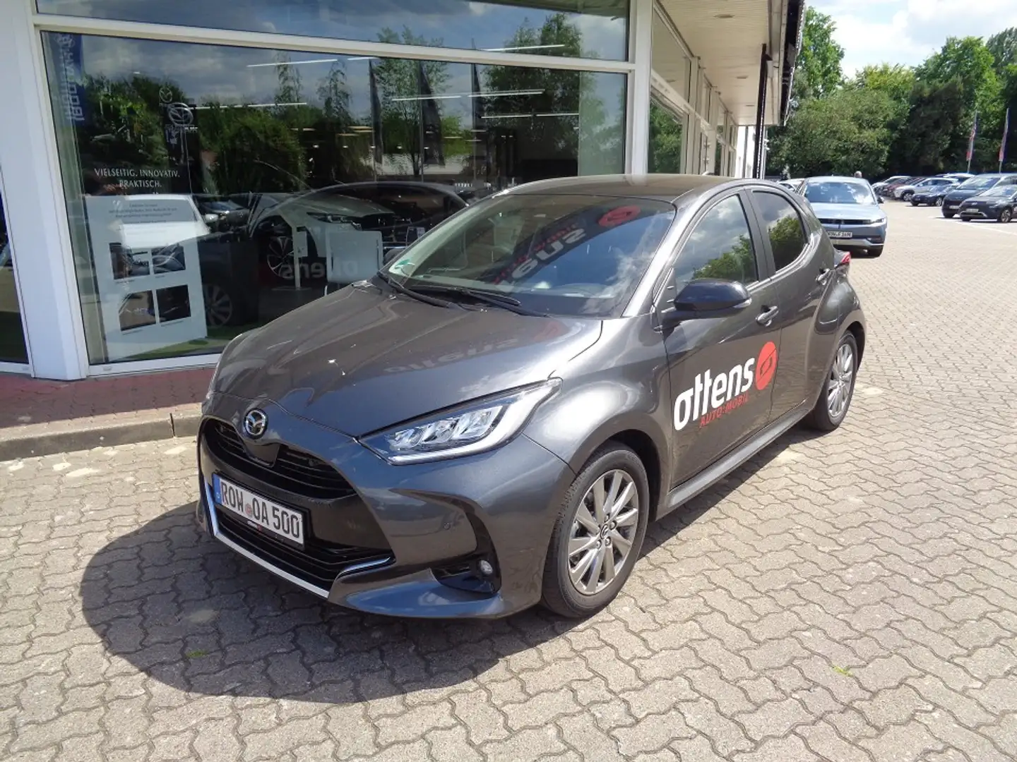 Mazda 2 Hybrid 1.5L VVT-i 116 PS CVT AL-SELECT PD Grau - 2