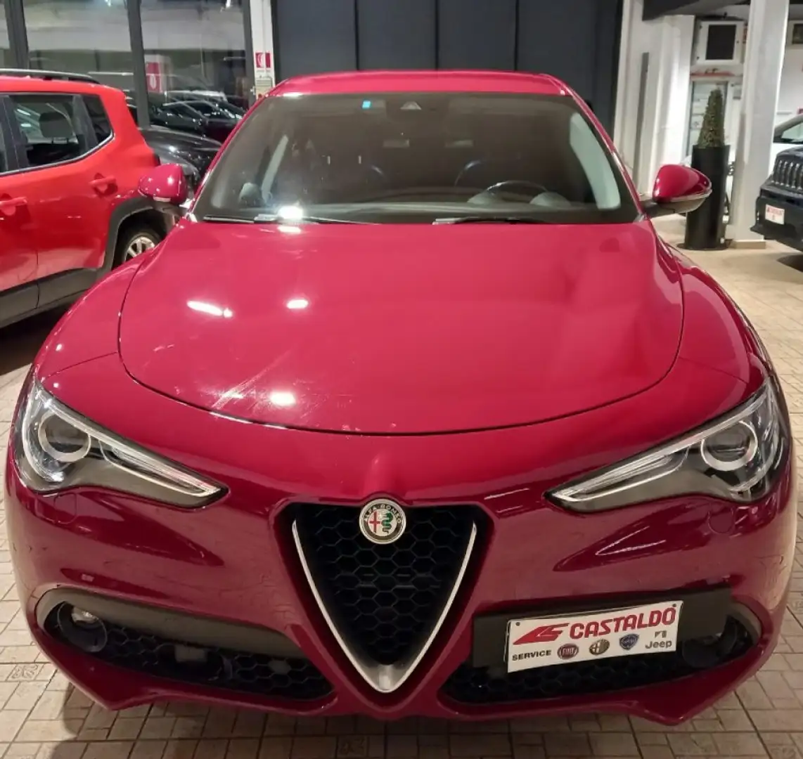 Alfa Romeo Stelvio 2.2 Turbodiesel 210 CV AT8 Q4 Executive Rosso - 1