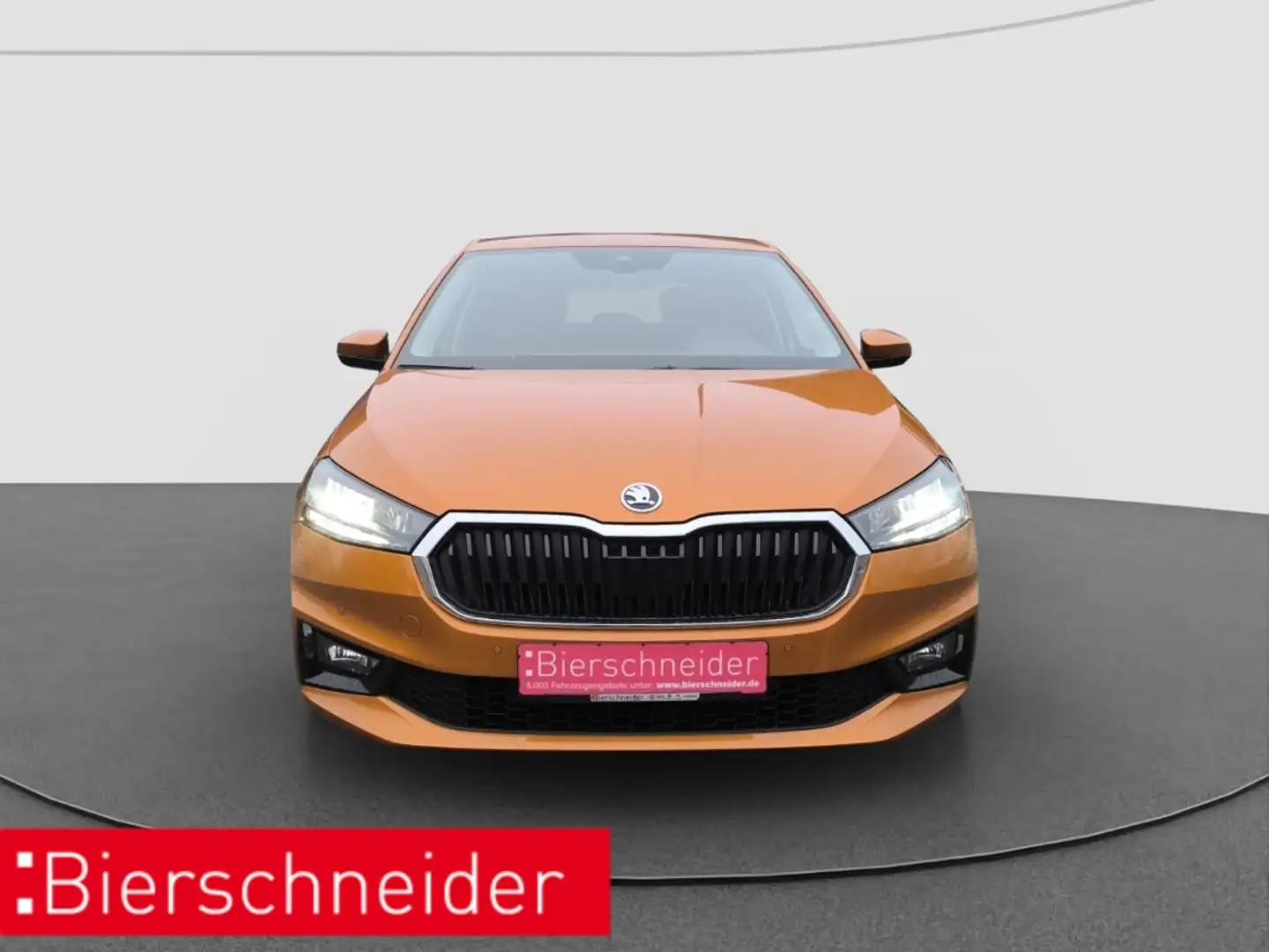 Skoda Fabia 1.0 TSI Selection ACC PDC RFK SMART LINK KESSY Orange - 2