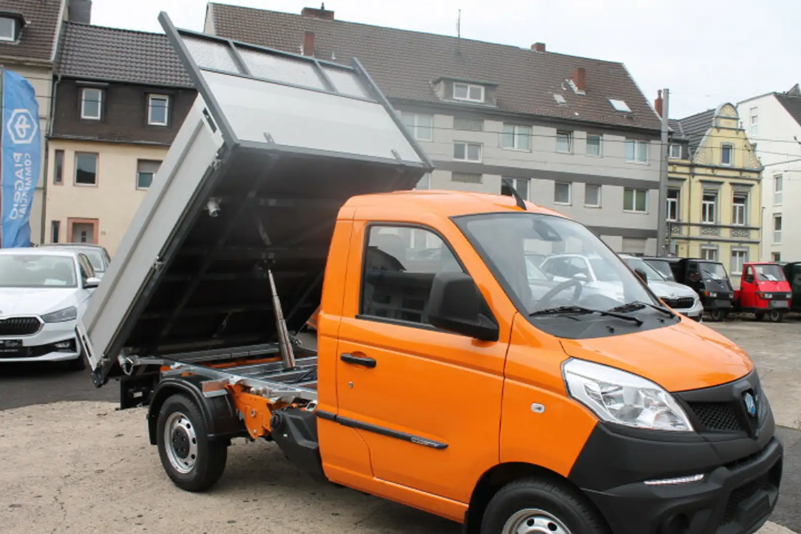 Piaggio Porter NP6 Dreiseiten-Kipper 2025 SOFORT !! Naranja - 2