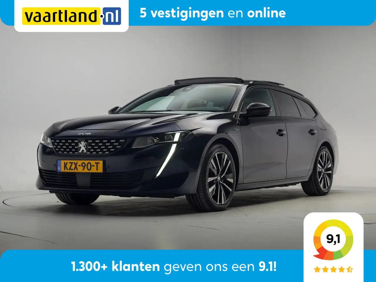 Peugeot 508 SW 1.6 HYbrid GT Line Aut [ Panorama Trekhaak Stoe — photo 1 of 40