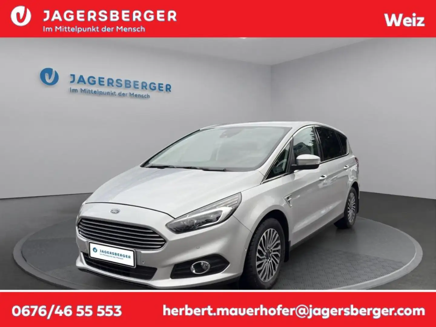Ford S-Max Titanium 2.0 EcoBlue SCR Plateado - 1