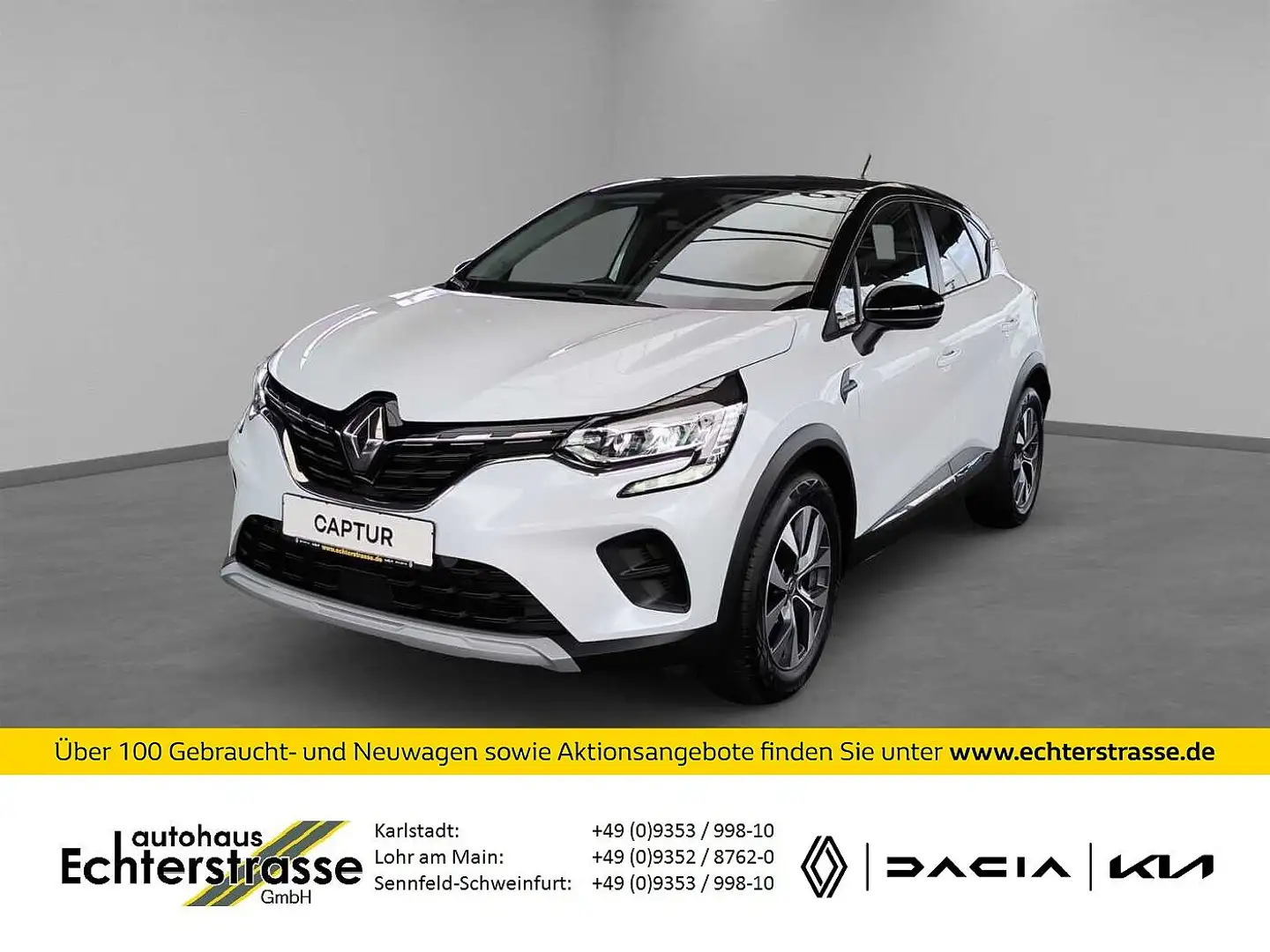 Renault Captur Experience TCe 100 +SHZ Weiß - 1